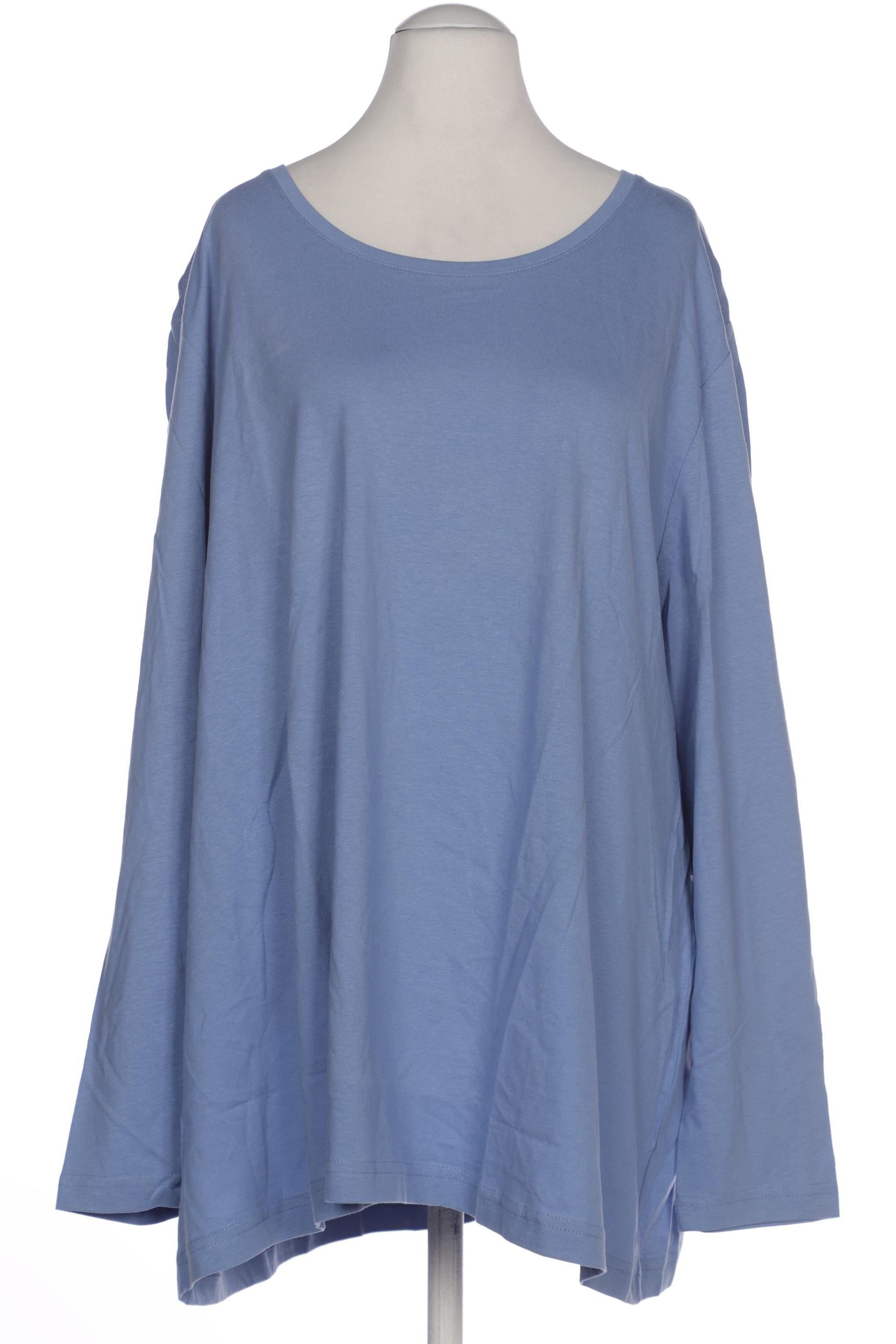 

Ulla Popken Damen Langarmshirt, blau, Gr. 54