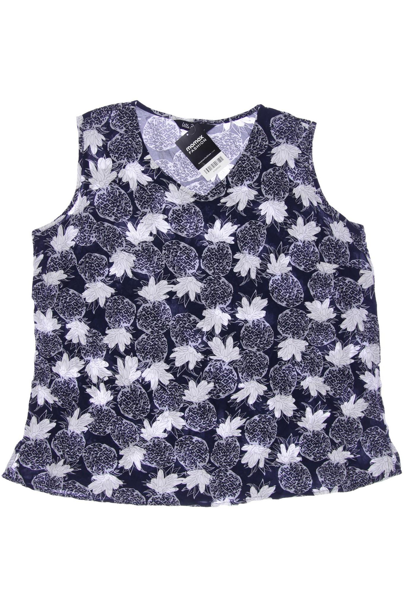 

Ulla Popken Damen Top, marineblau