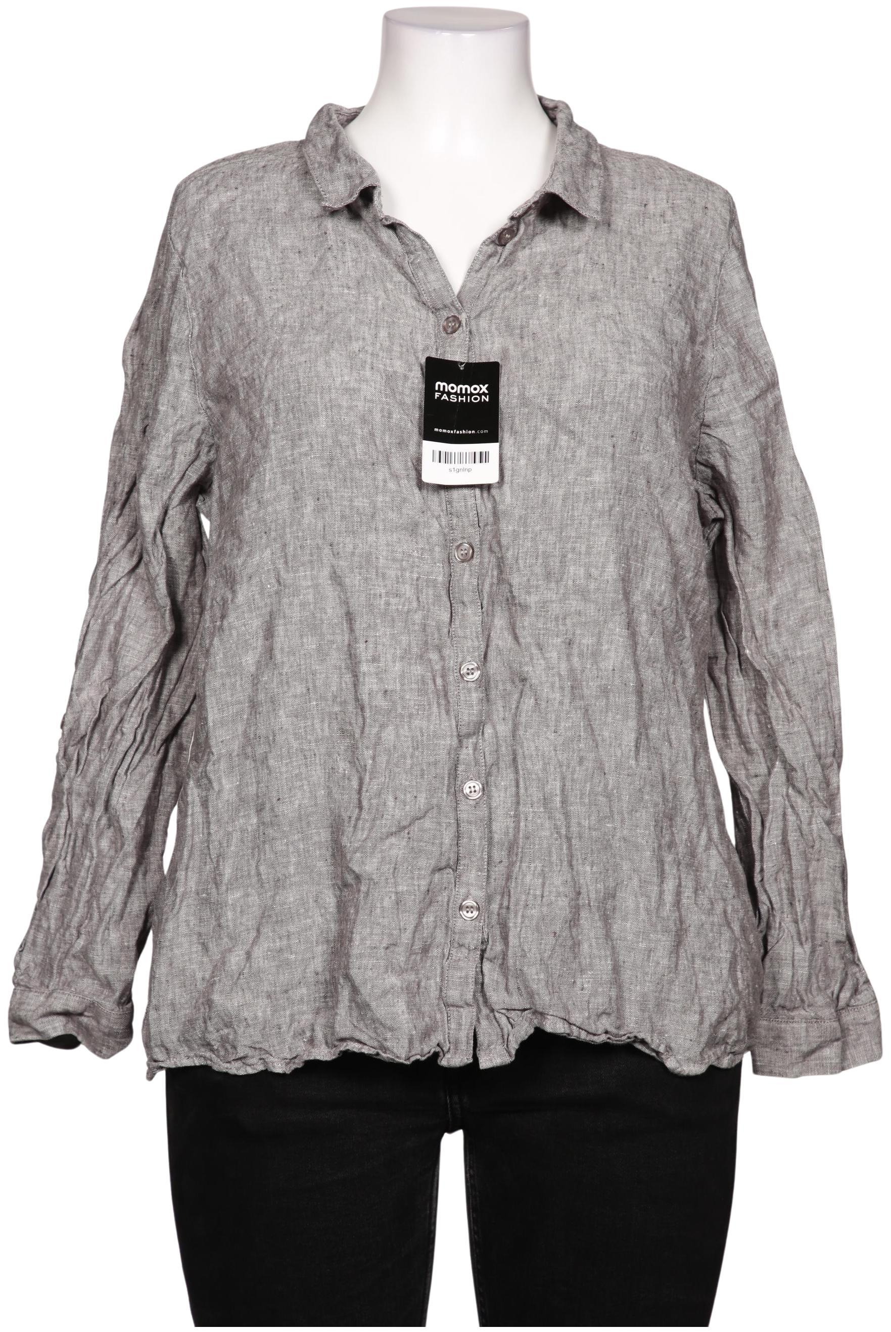 

Ulla Popken Damen Bluse, grau, Gr. 46