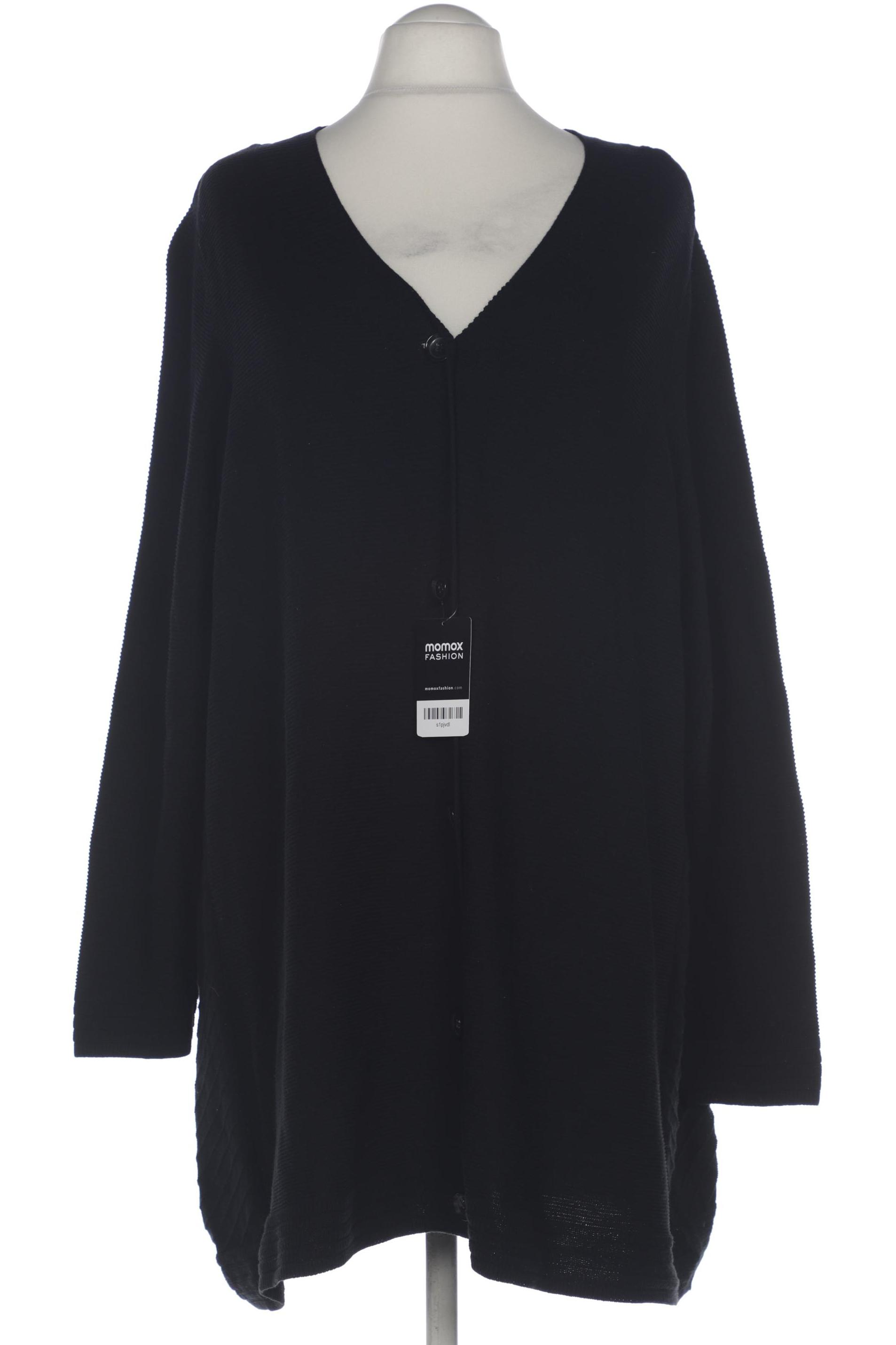 

Ulla Popken Damen Strickjacke, schwarz, Gr. 54