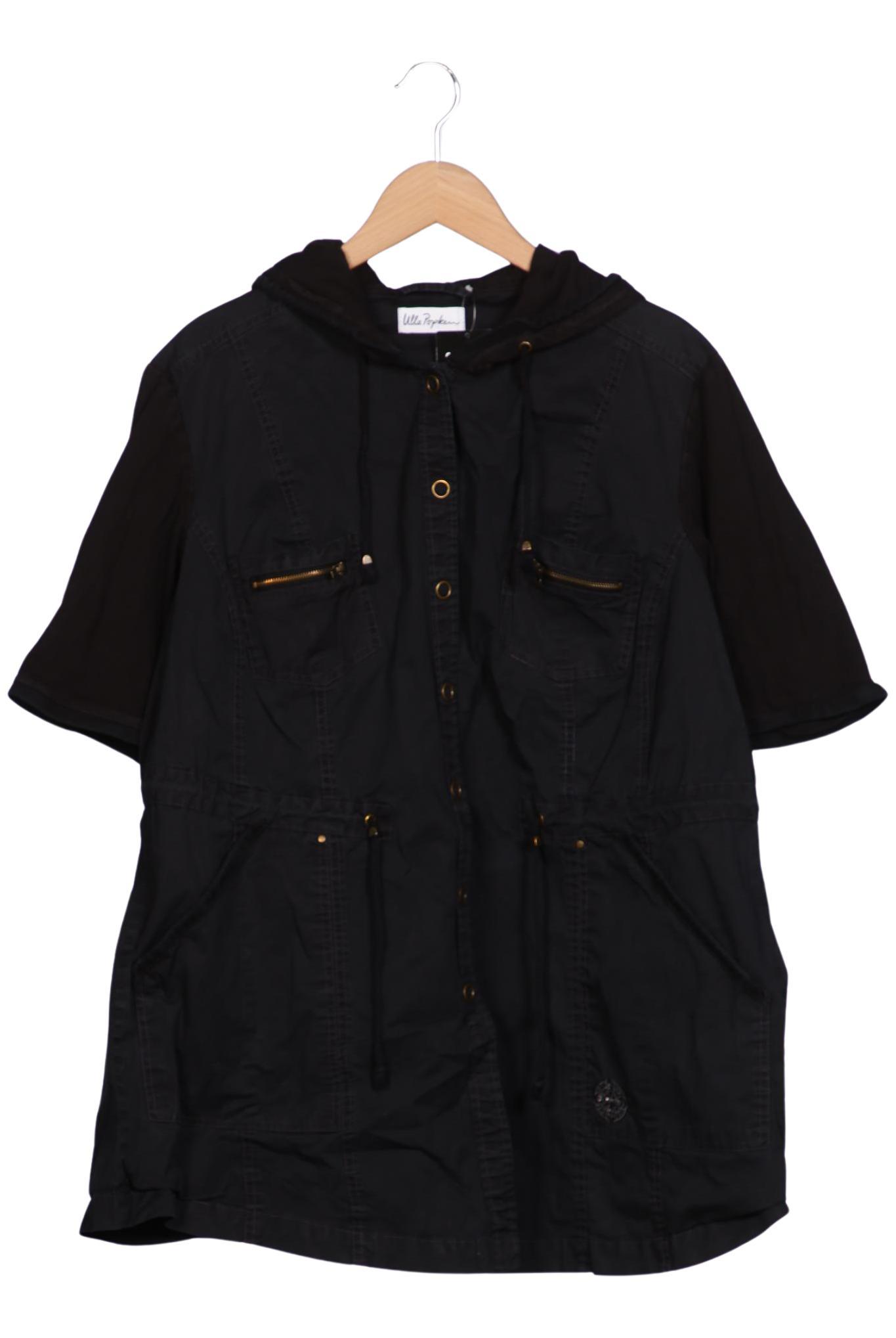 

Ulla Popken Damen Kapuzenpullover, schwarz, Gr. 50