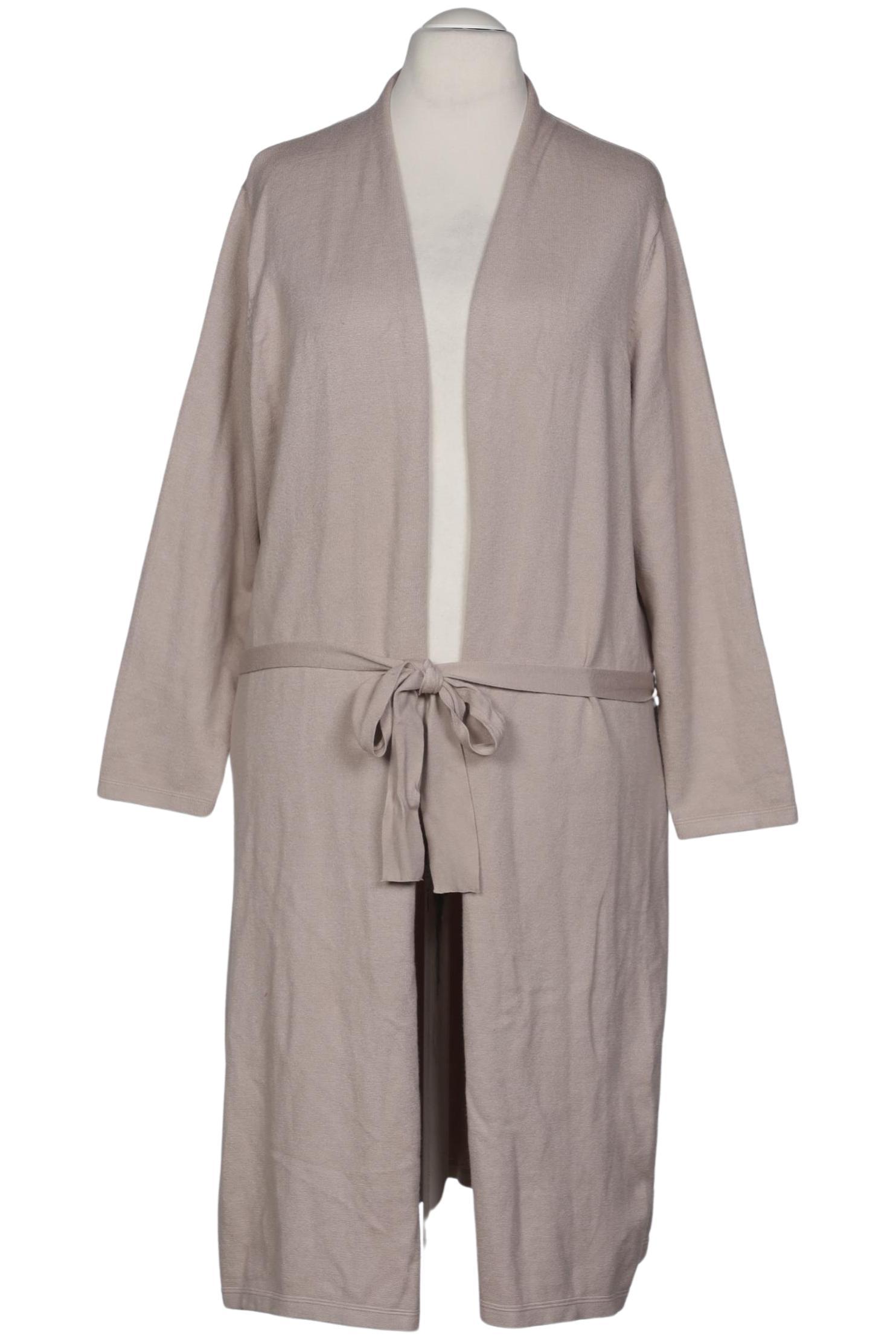 

Ulla Popken Damen Strickjacke, beige, Gr. 50