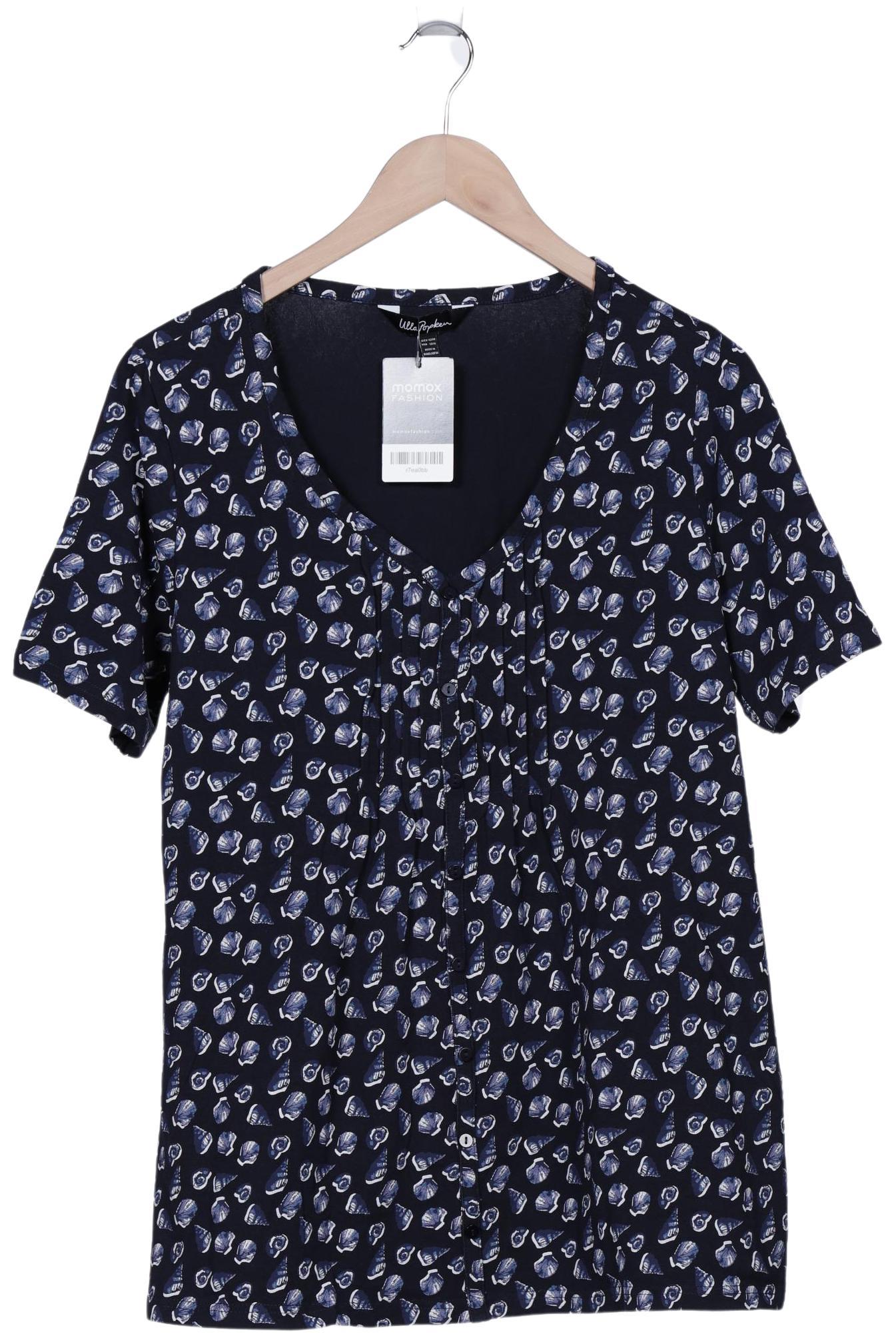 

Ulla Popken Damen T-Shirt, marineblau, Gr. 42