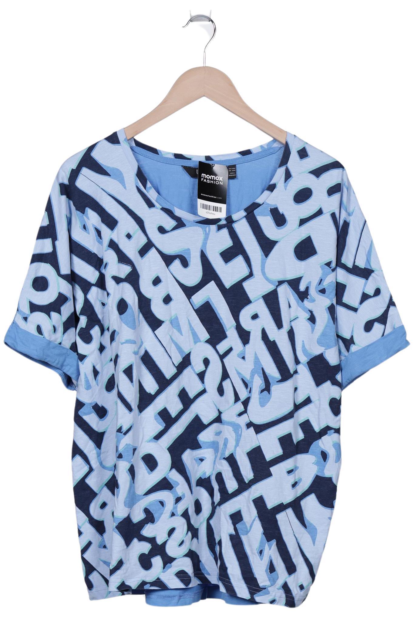 

Ulla Popken Damen T-Shirt, blau, Gr. 50