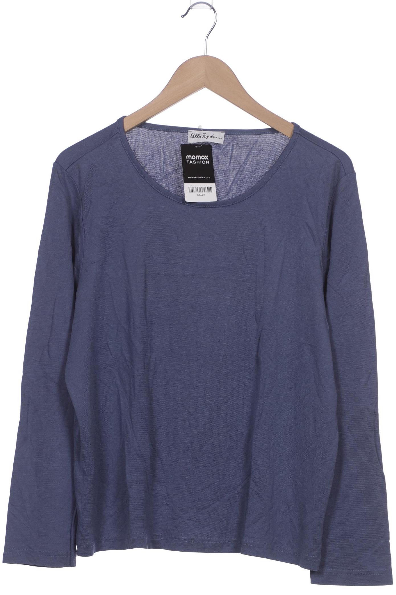 

Ulla Popken Damen Langarmshirt, blau, Gr. 46