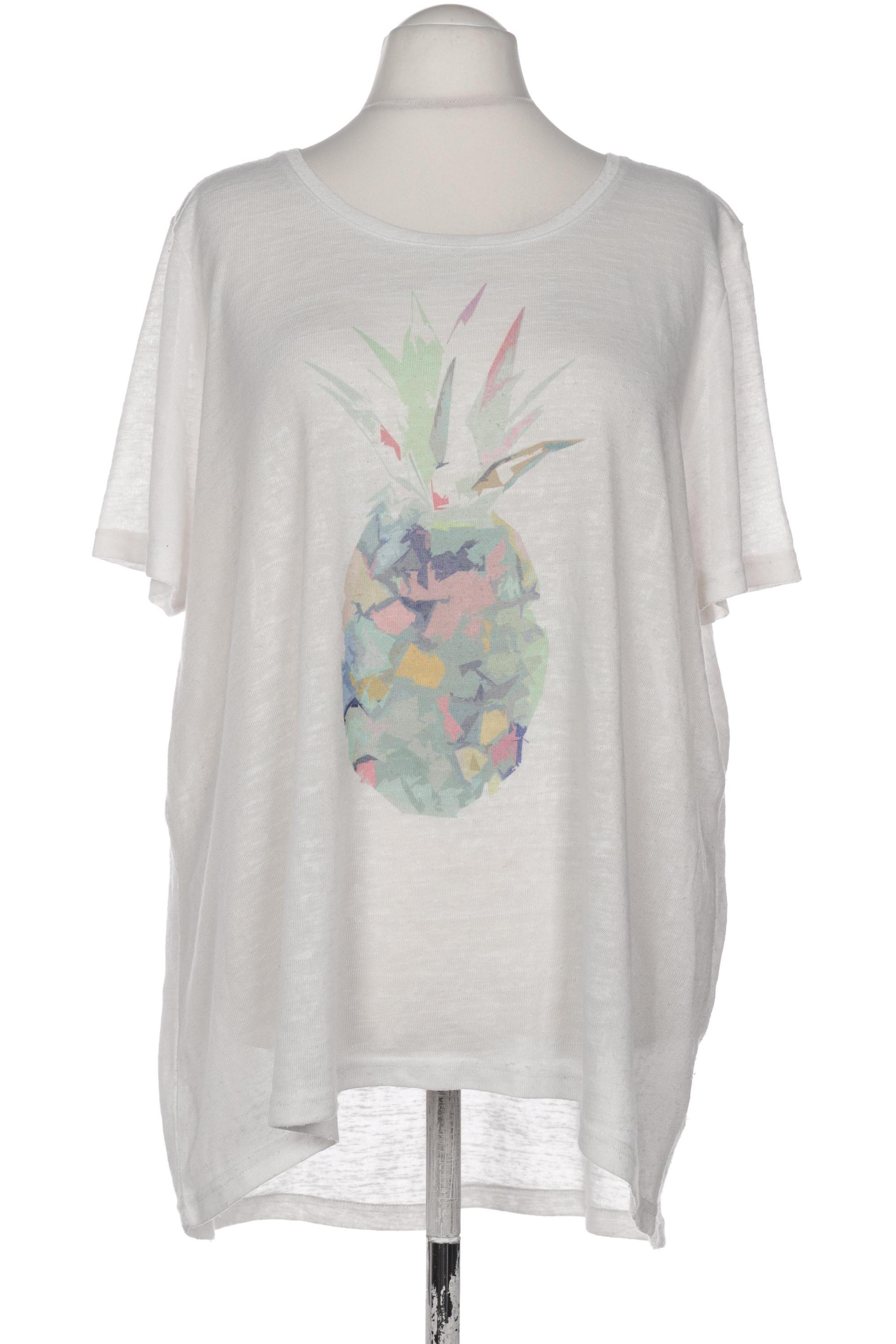 

Ulla Popken Damen T-Shirt, weiß, Gr. 54
