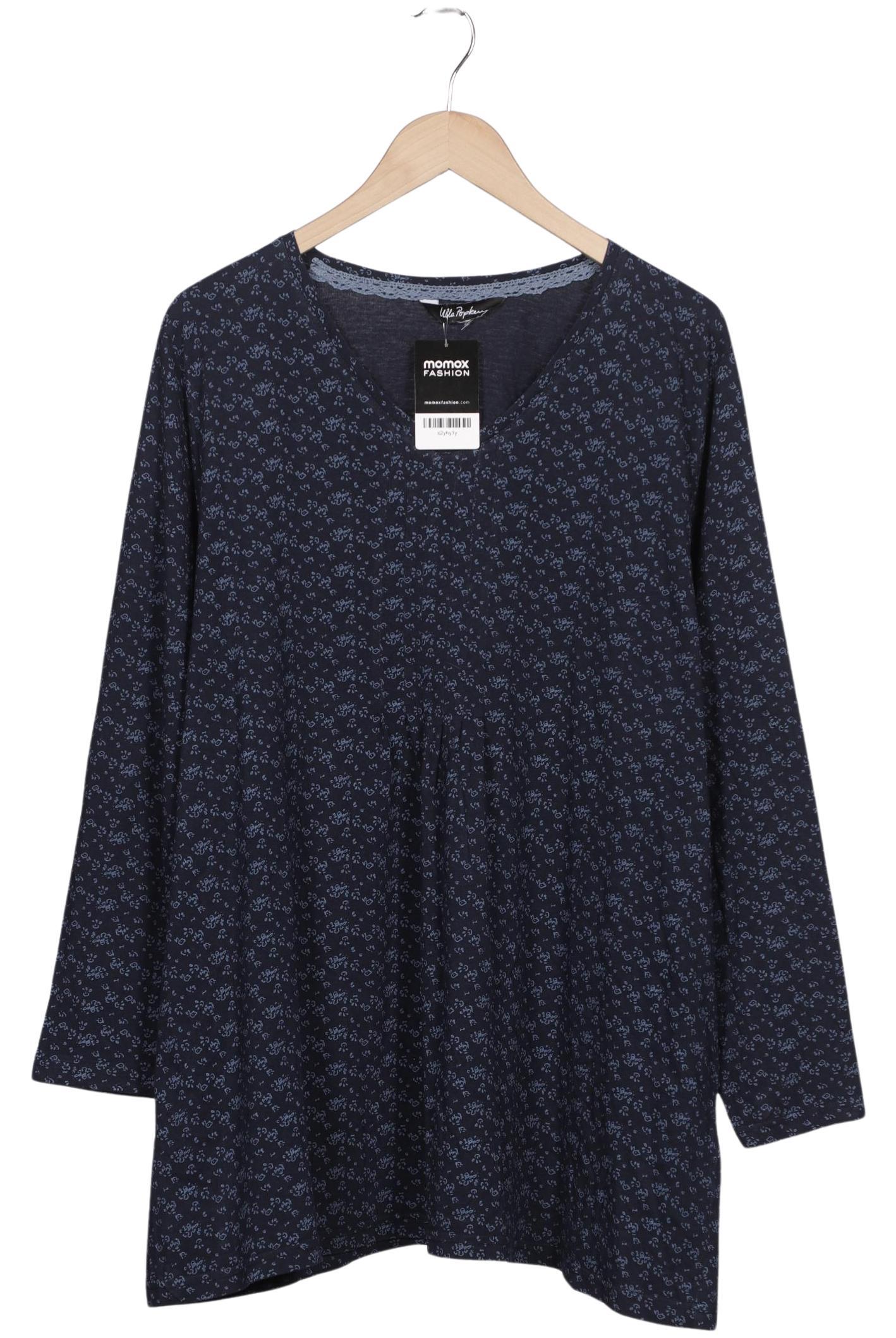 

Ulla Popken Damen Langarmshirt, marineblau, Gr. 46