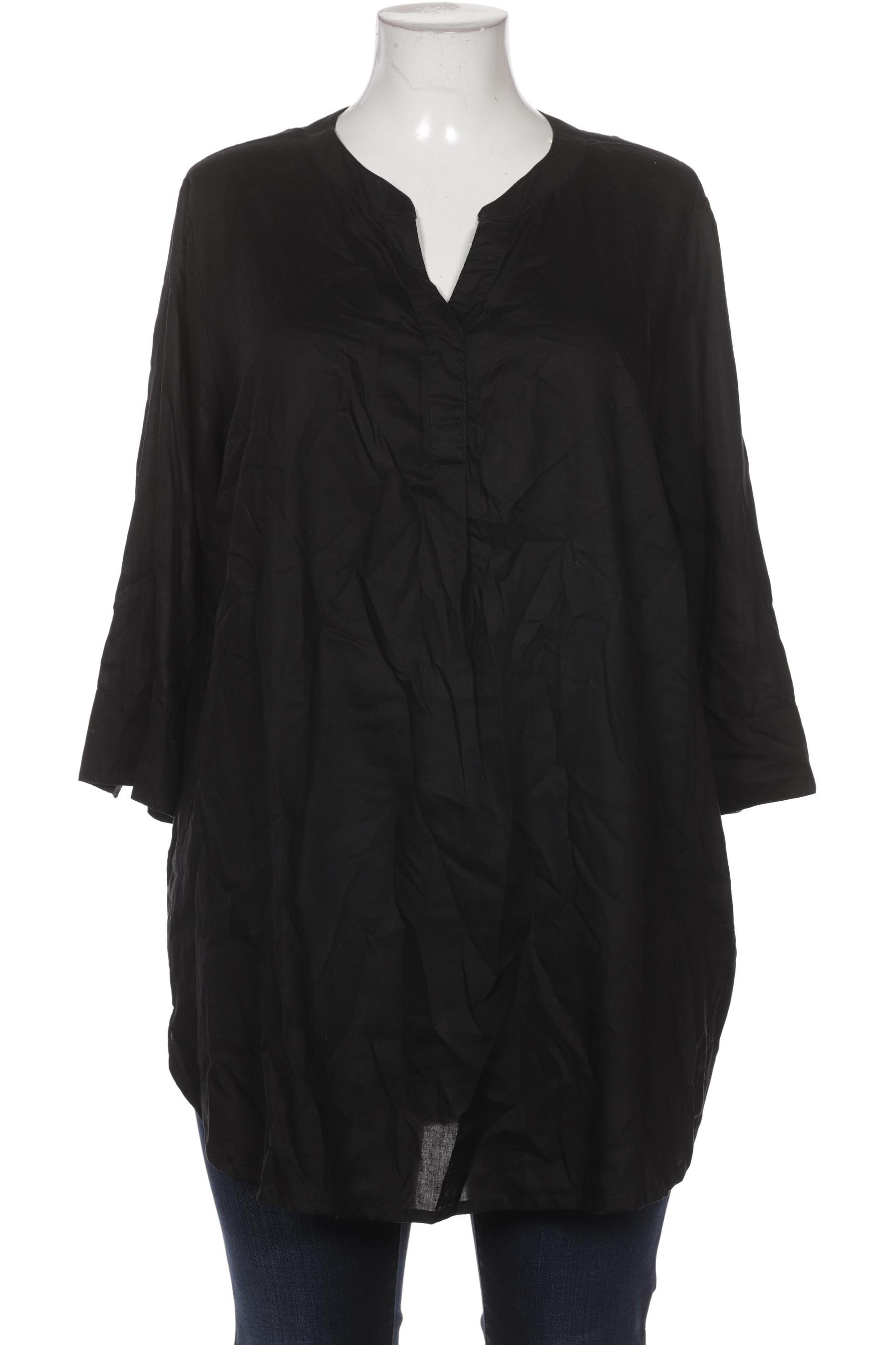 

Ulla Popken Damen Bluse, schwarz, Gr. 46