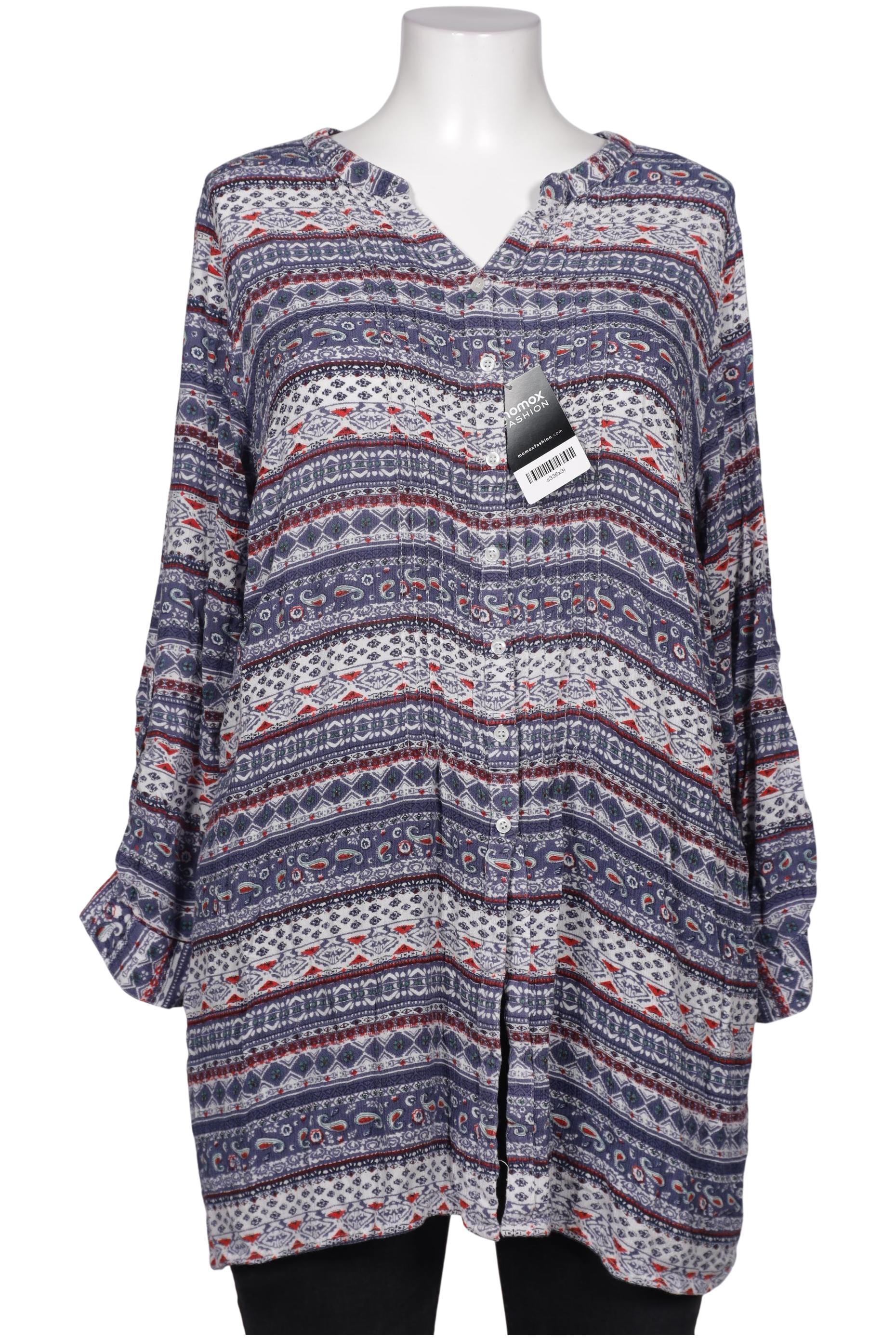 

Ulla Popken Damen Bluse, blau, Gr. 46