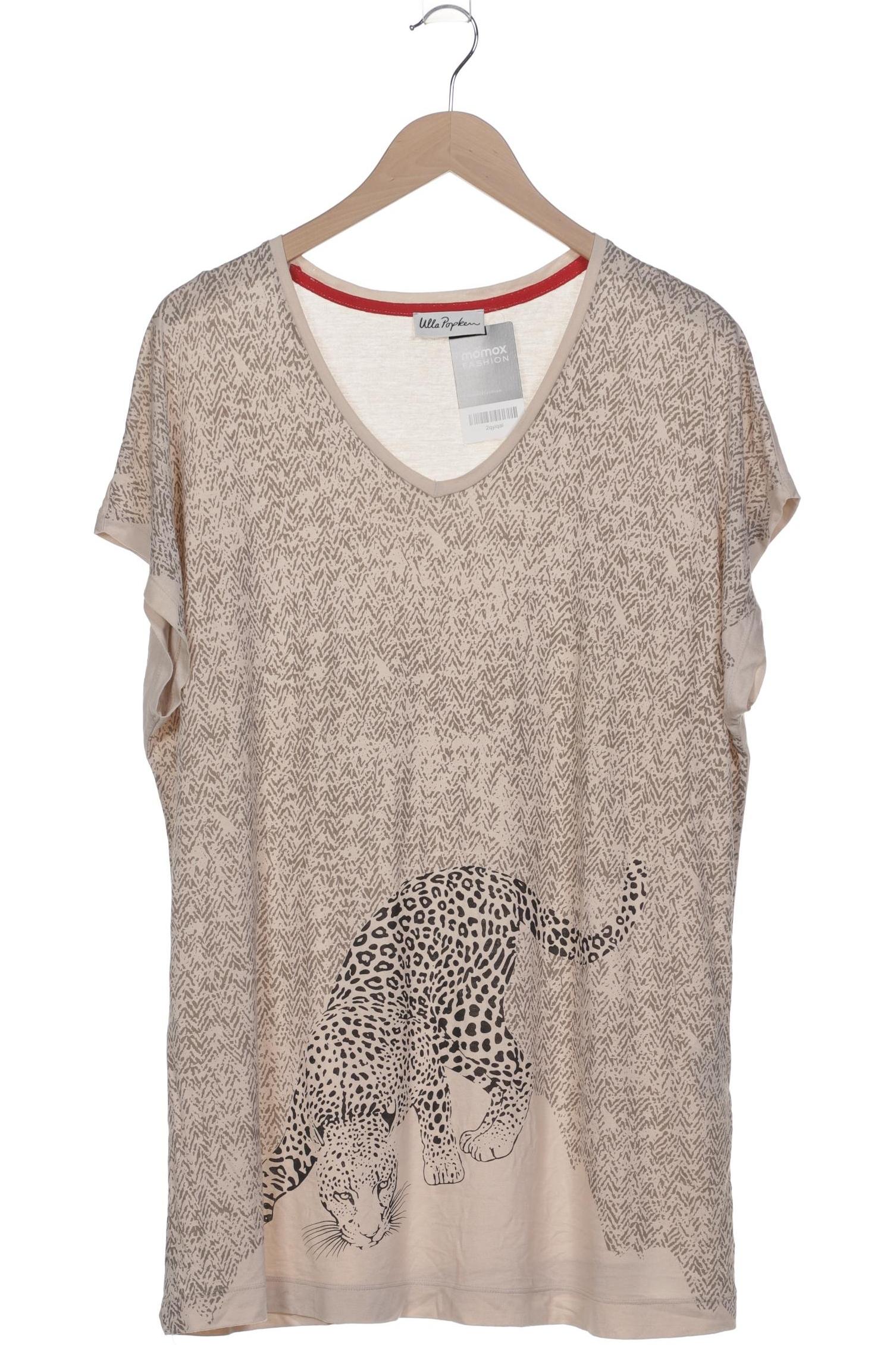 

Ulla Popken Damen T-Shirt, beige, Gr. 46
