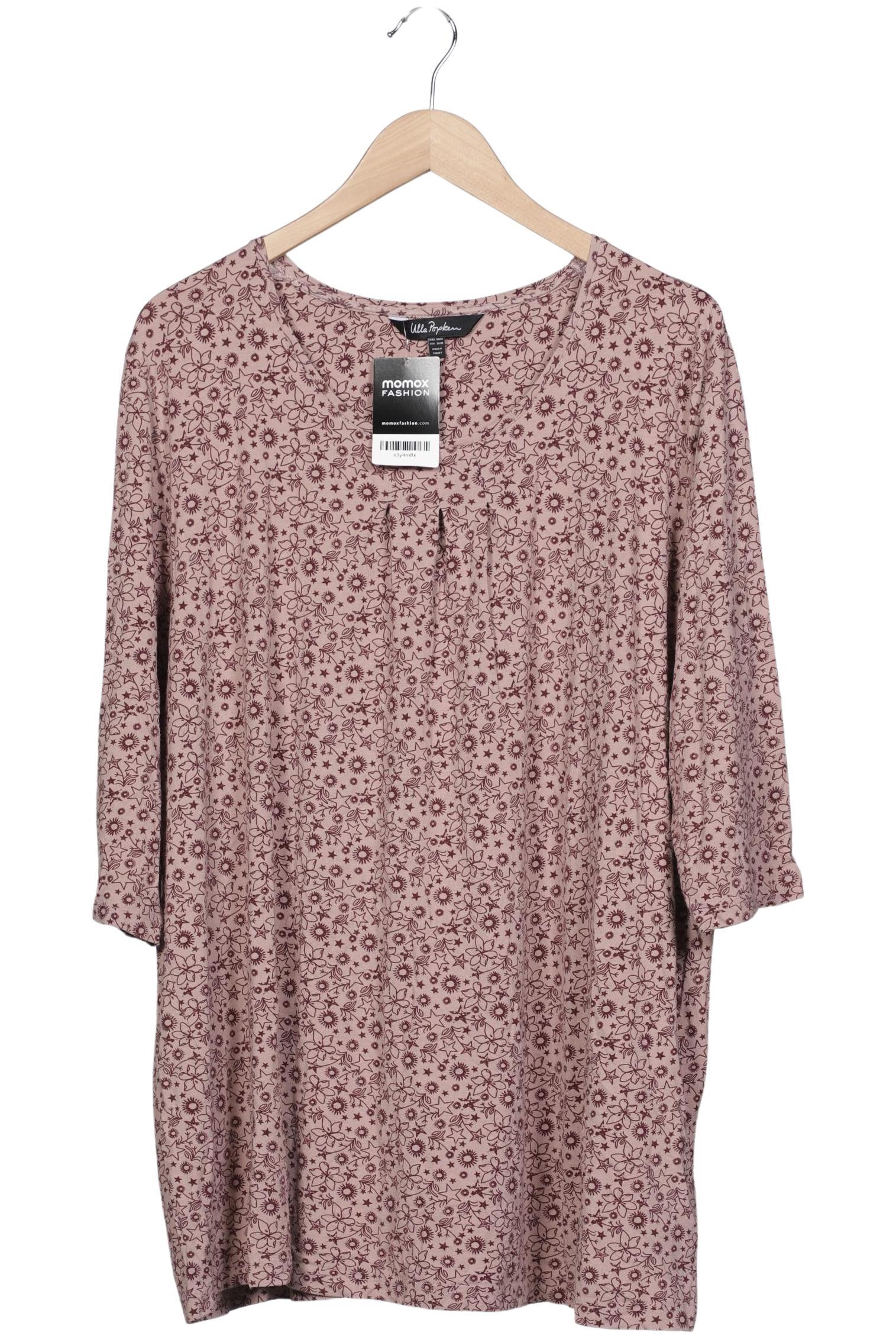 

Ulla Popken Damen Langarmshirt, pink, Gr. 50