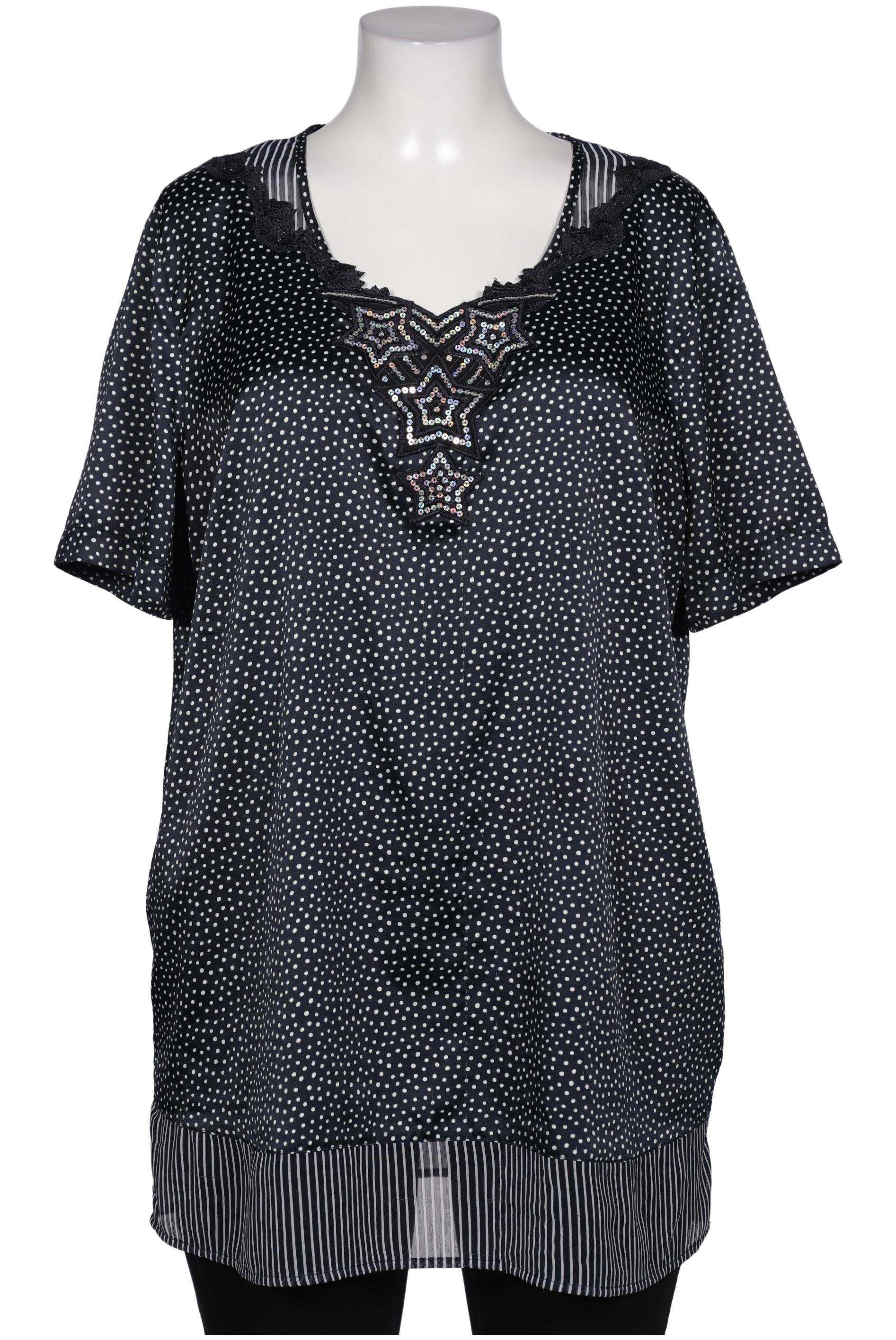 

Ulla Popken Damen Bluse, marineblau, Gr. 46