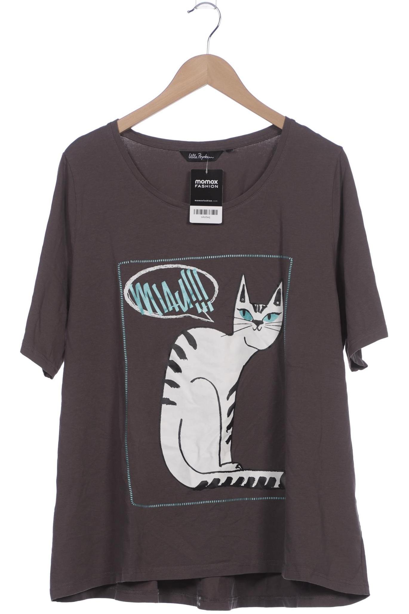

Ulla Popken Damen T-Shirt, grau, Gr. 50