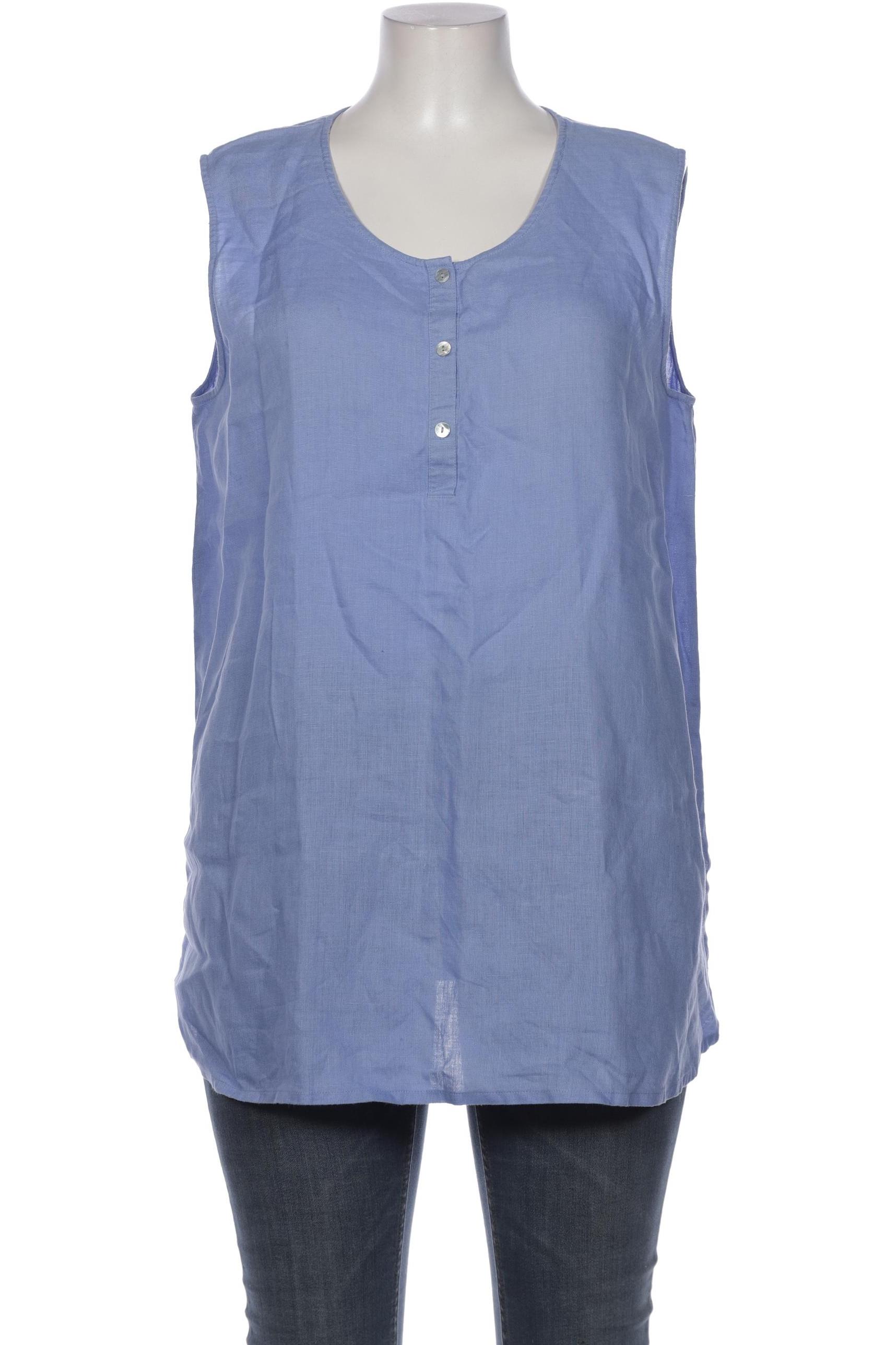 

Ulla Popken Damen Bluse, blau, Gr. 48