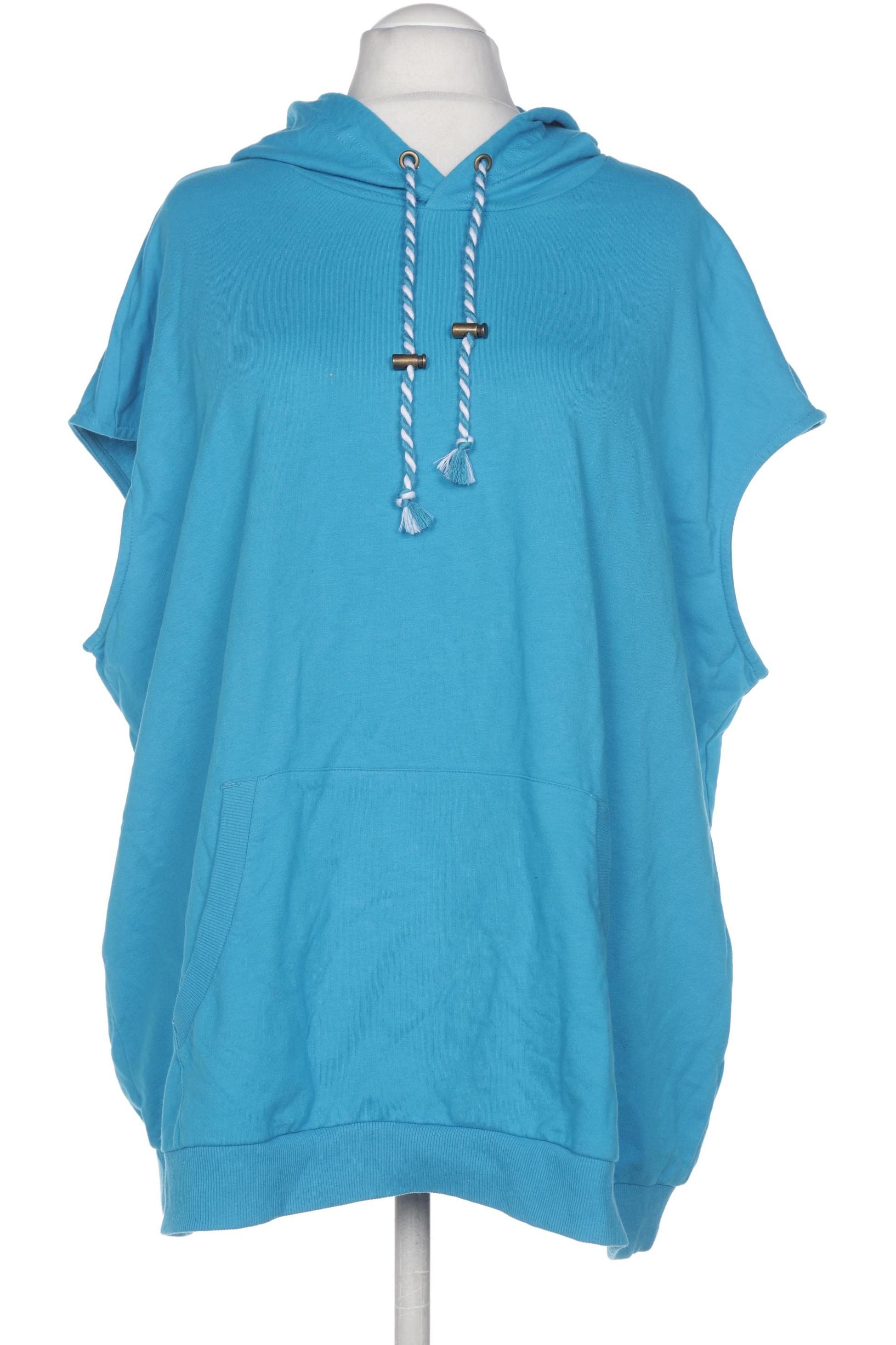 

Ulla Popken Damen Kapuzenpullover, blau