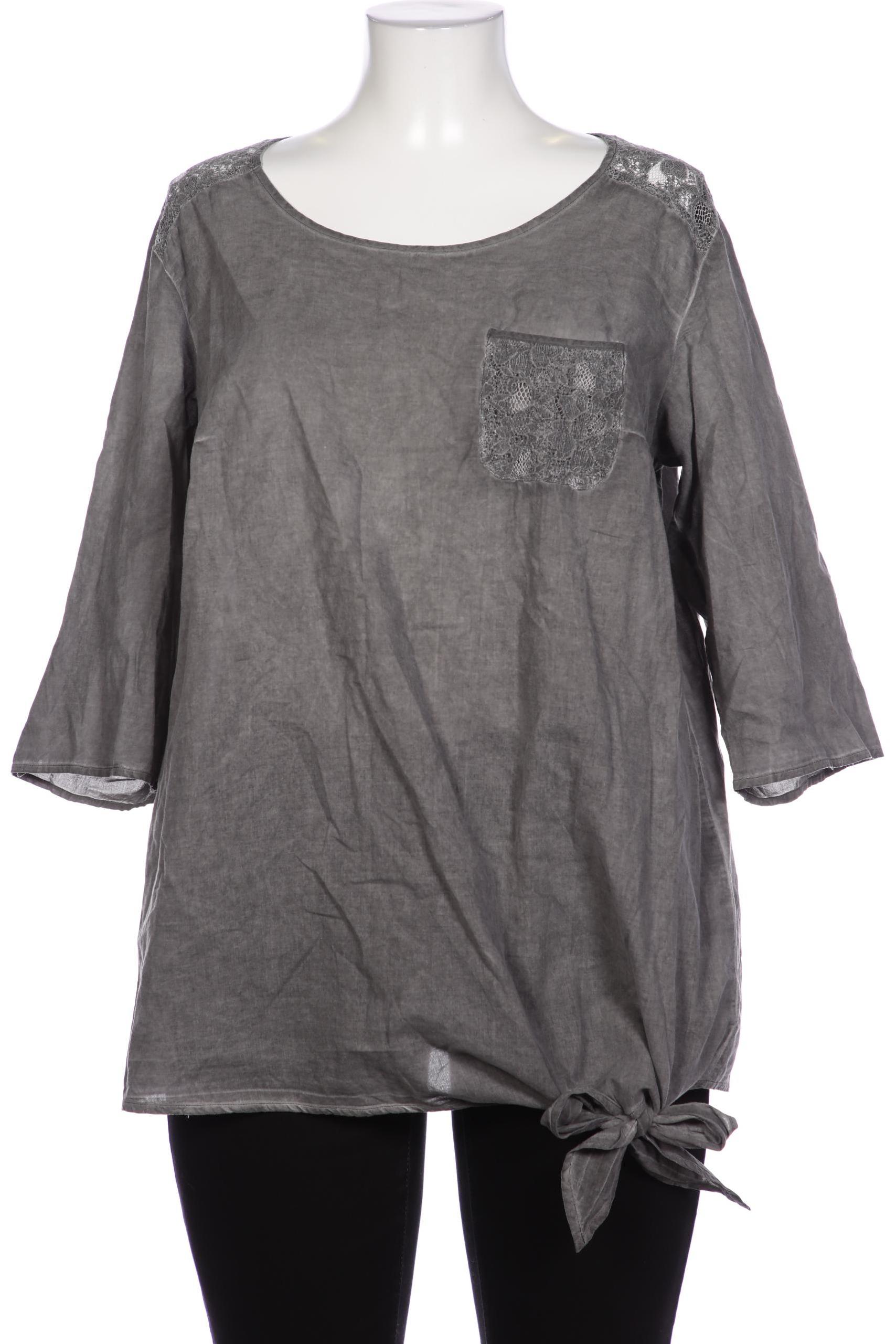 

Ulla Popken Damen Bluse, grau, Gr. 42