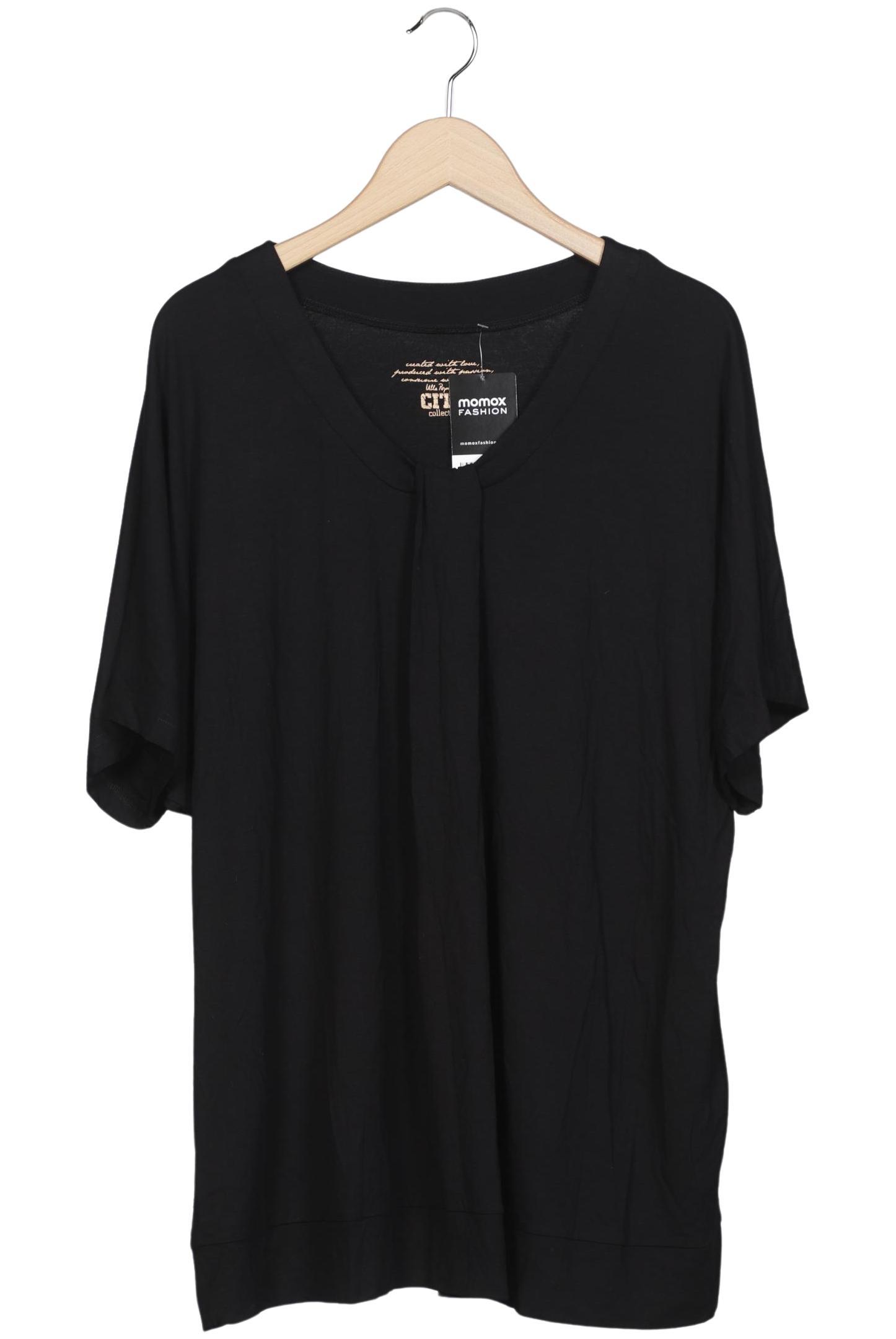 

Ulla Popken Damen T-Shirt, schwarz, Gr. 50