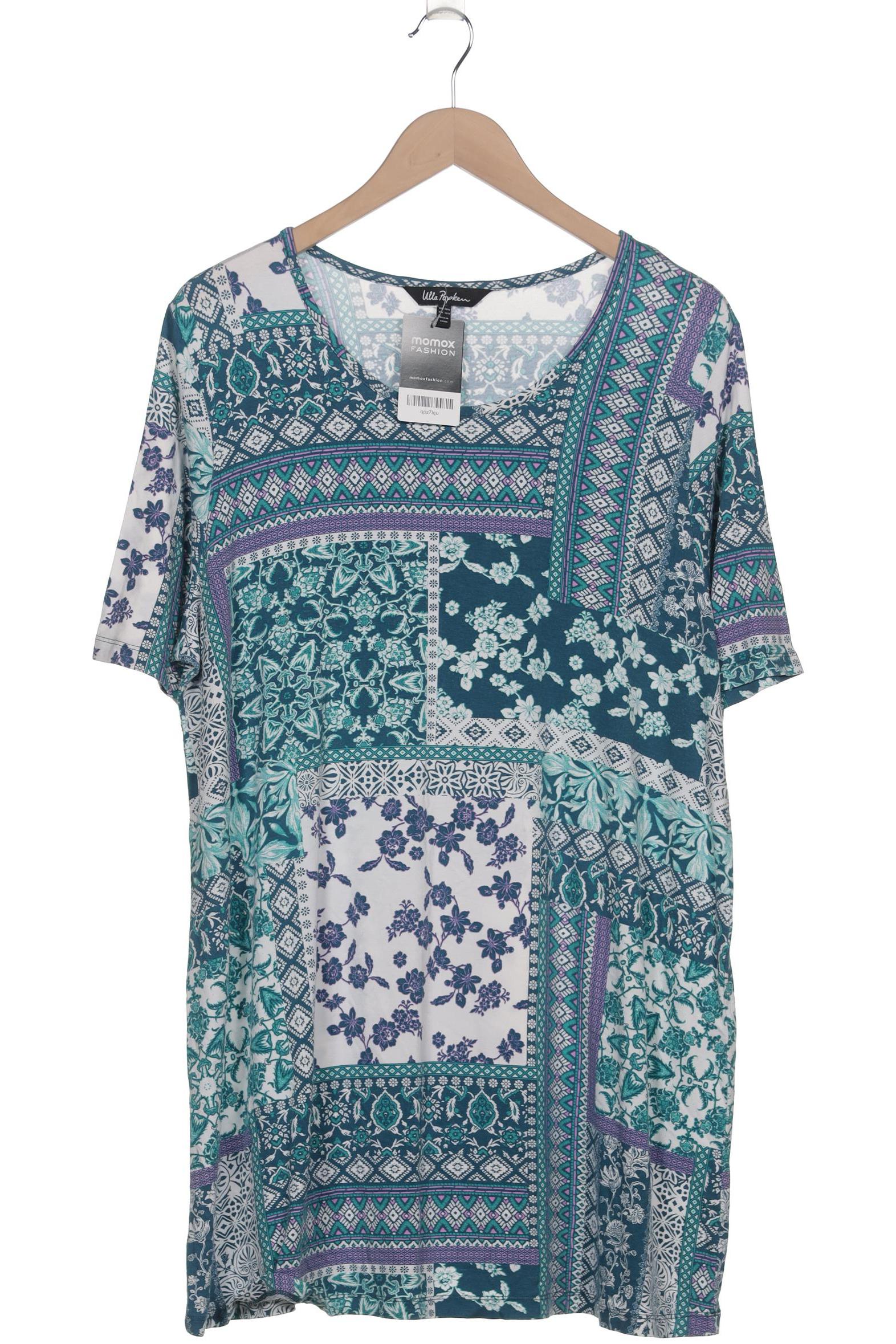 

Ulla Popken Damen T-Shirt, türkis, Gr. 46
