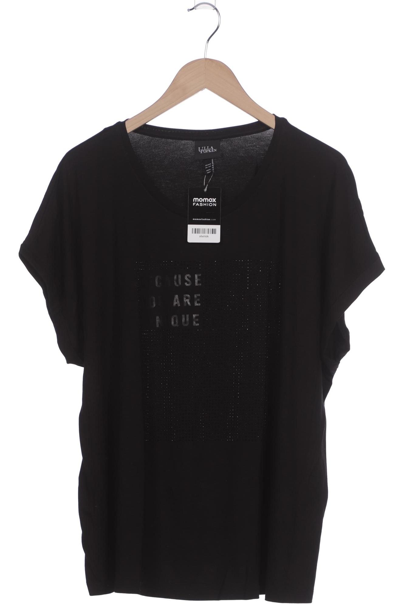 

Ulla Popken Damen T-Shirt, schwarz, Gr. 46