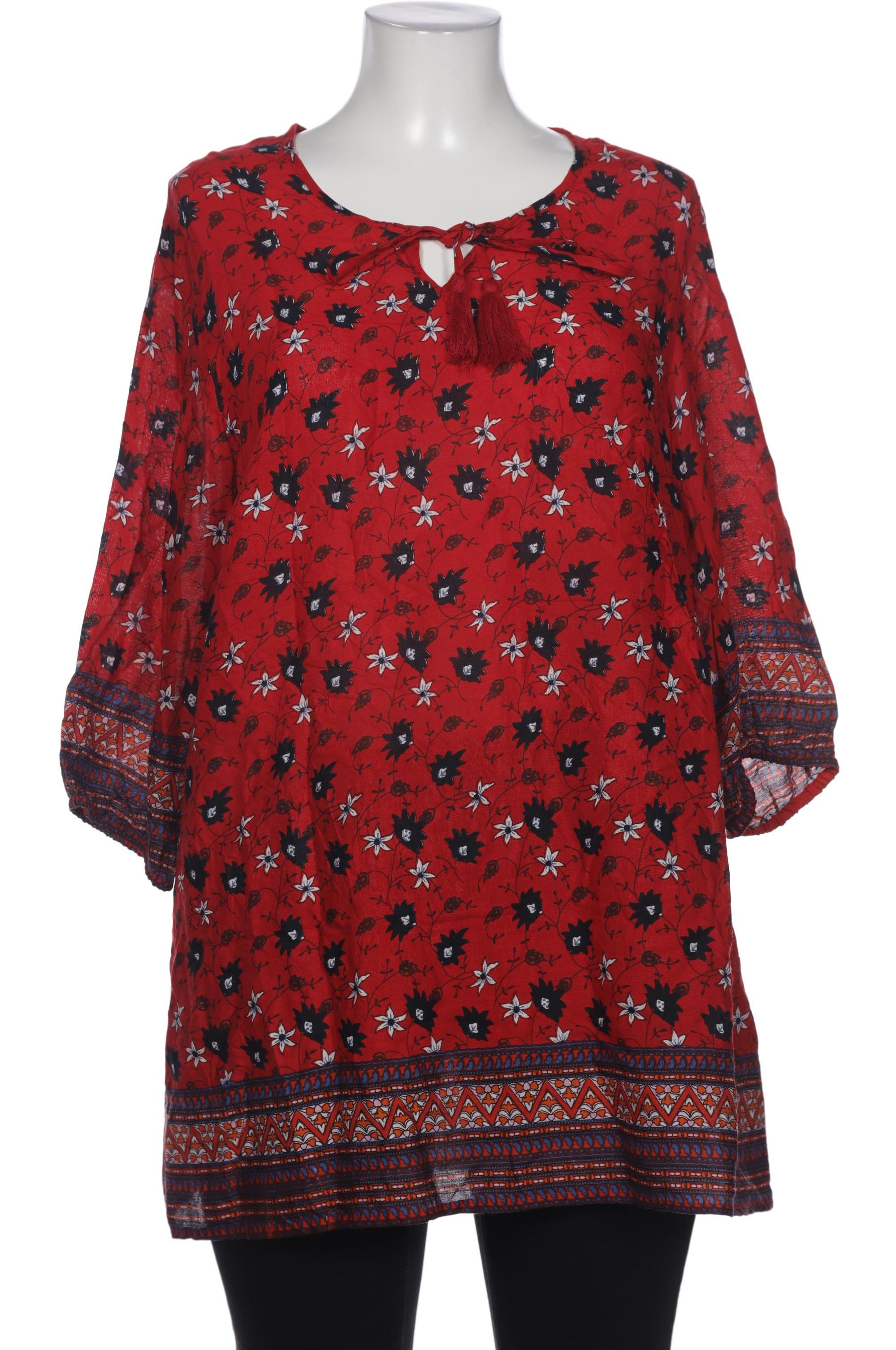 

Ulla Popken Damen Bluse, rot, Gr. 46