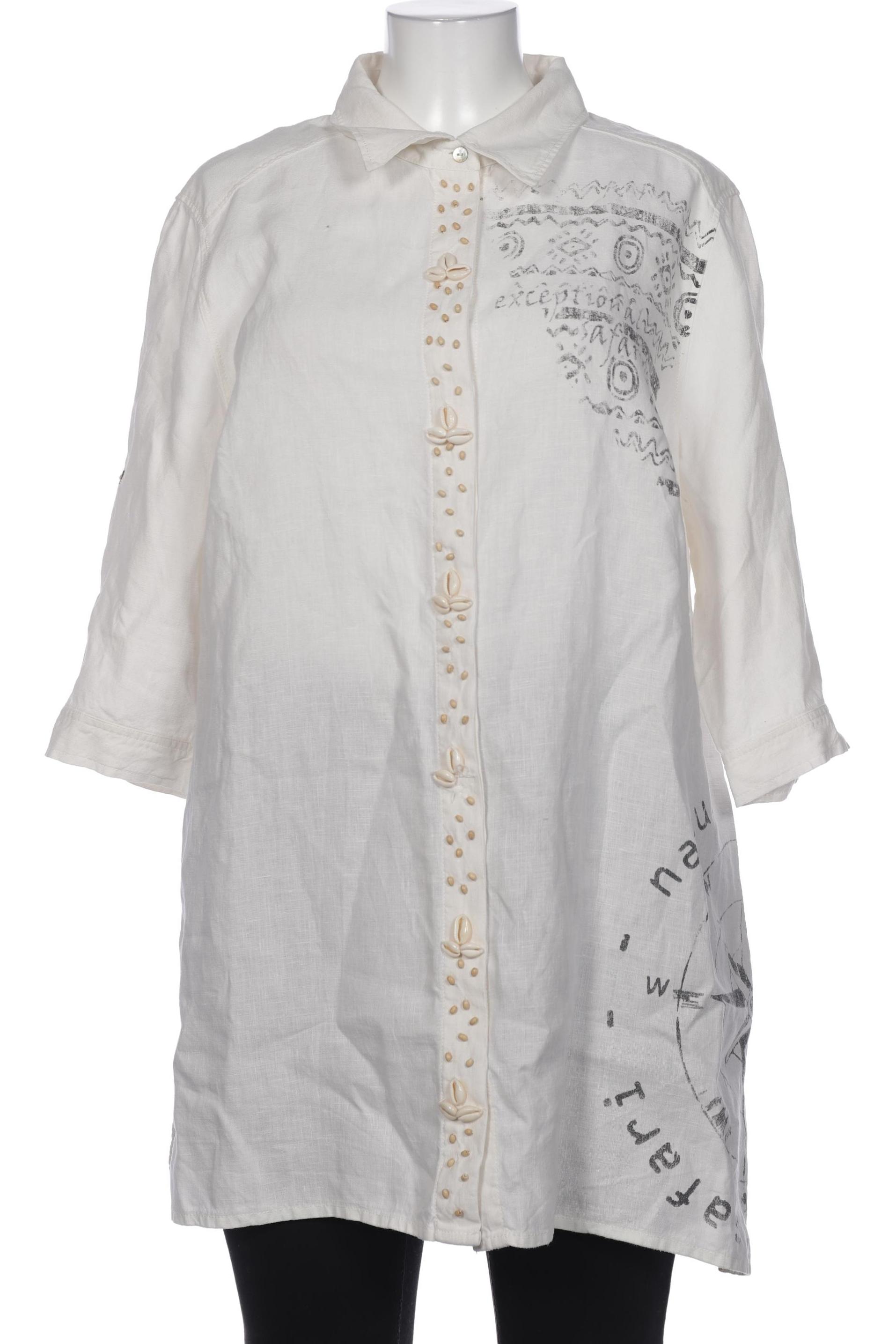 

Ulla Popken Damen Bluse, cremeweiß, Gr. 46