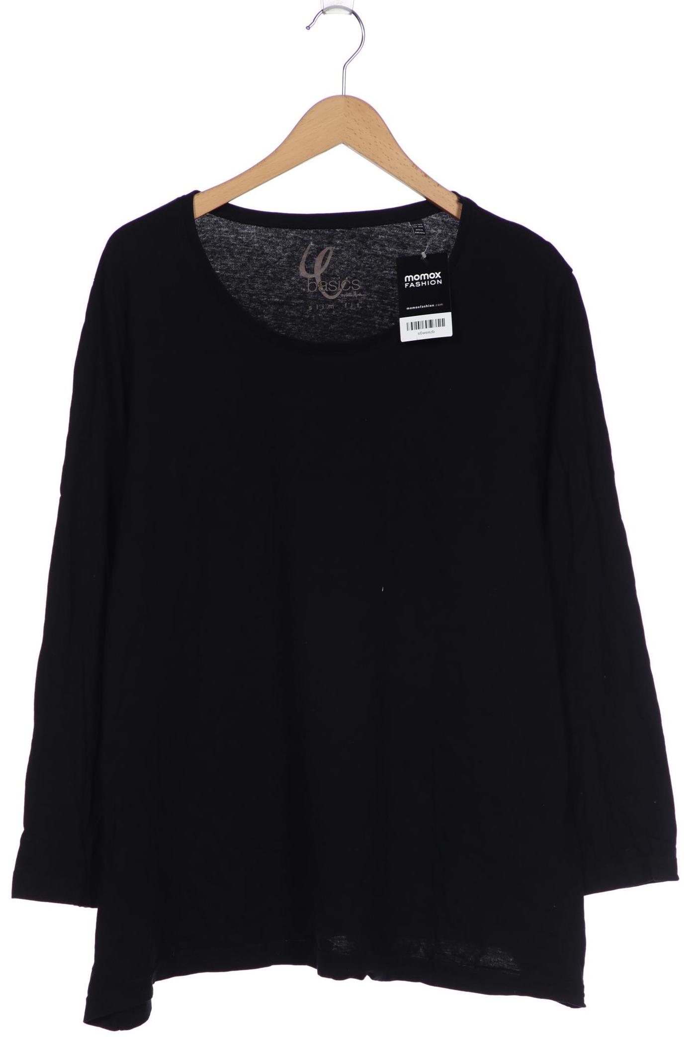 

Ulla Popken Damen Langarmshirt, schwarz