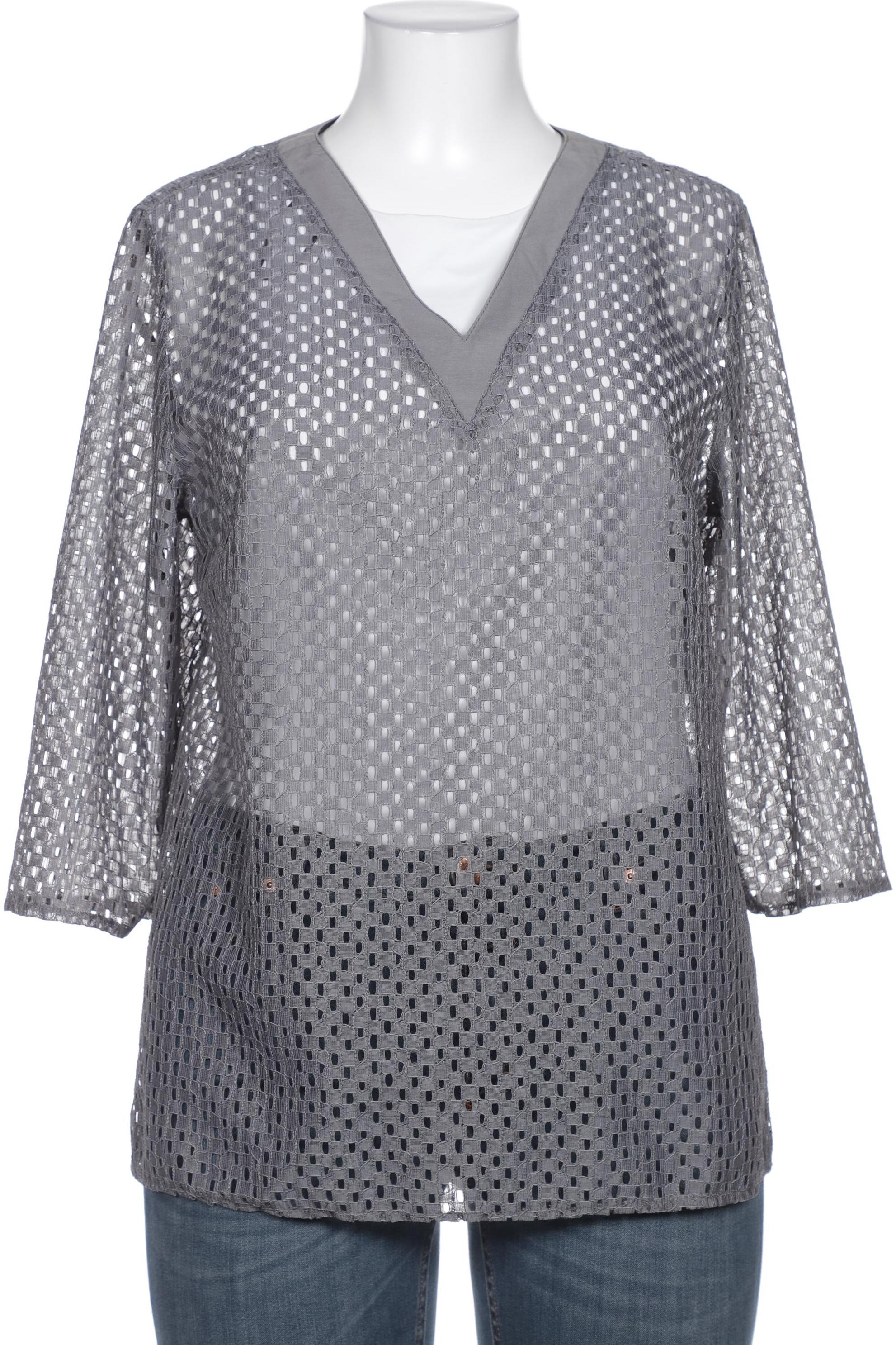 

Ulla Popken Damen Bluse, grau