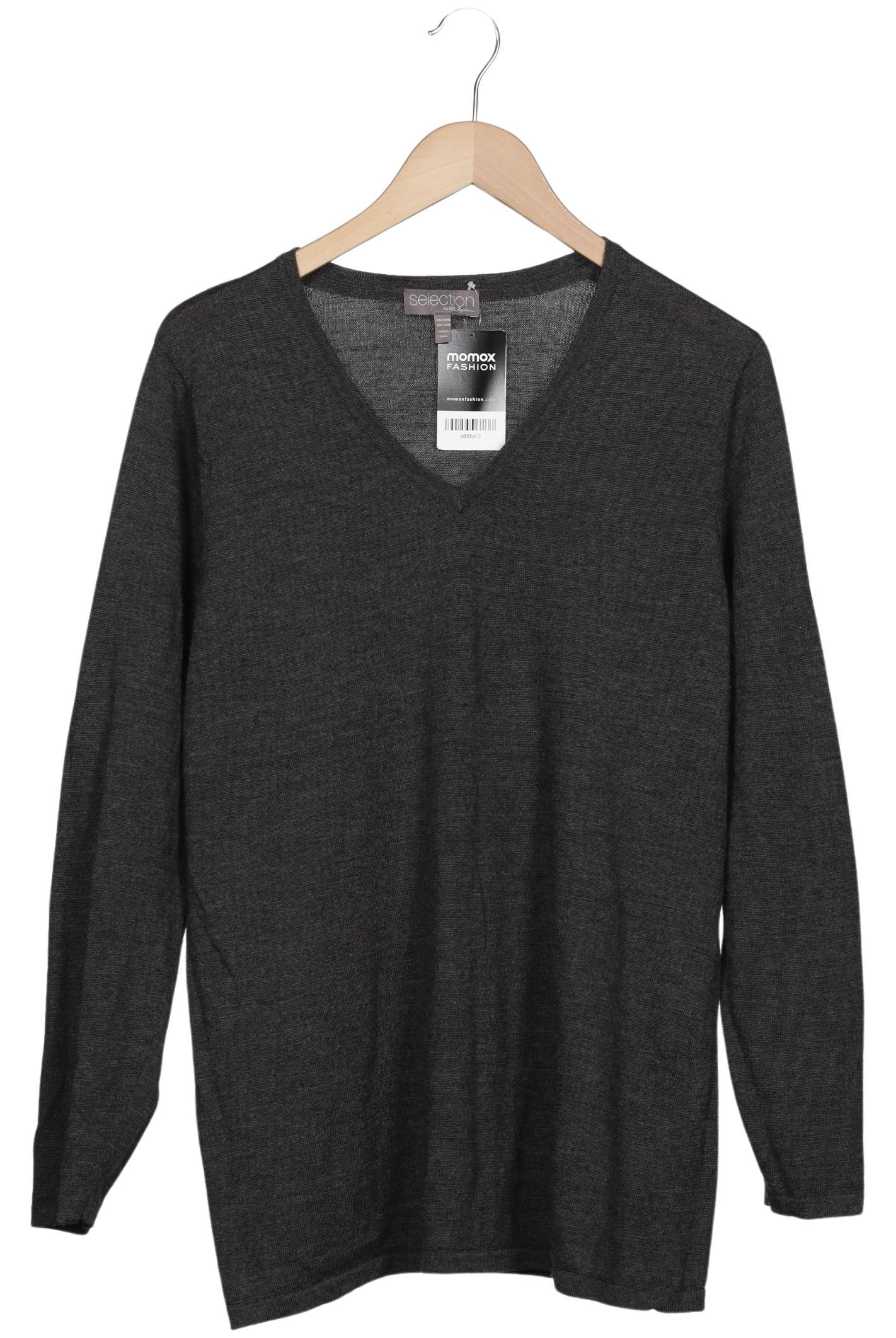 

Ulla Popken Damen Pullover, grau, Gr. 46