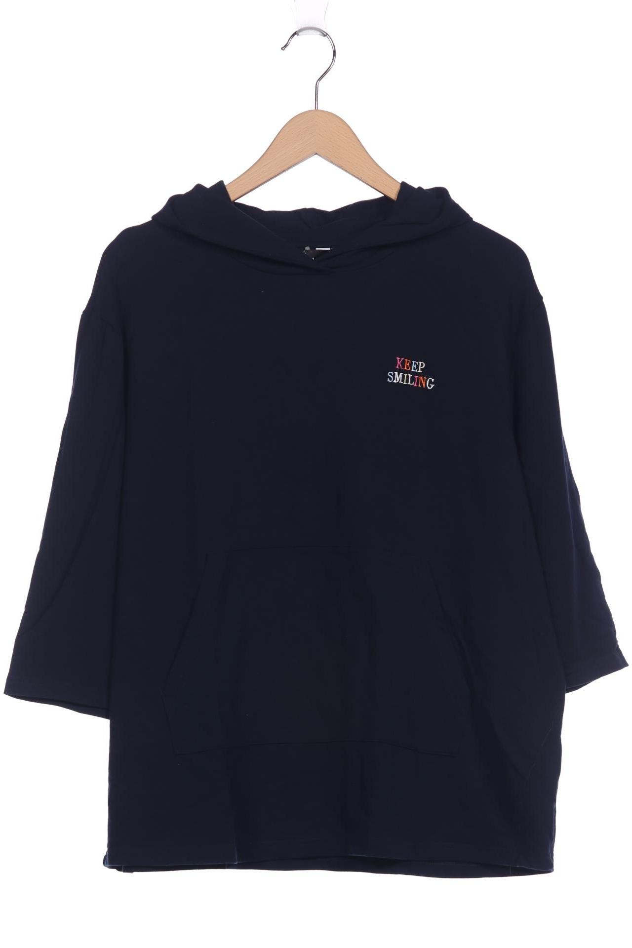 

Ulla Popken Damen Kapuzenpullover, marineblau, Gr. 48