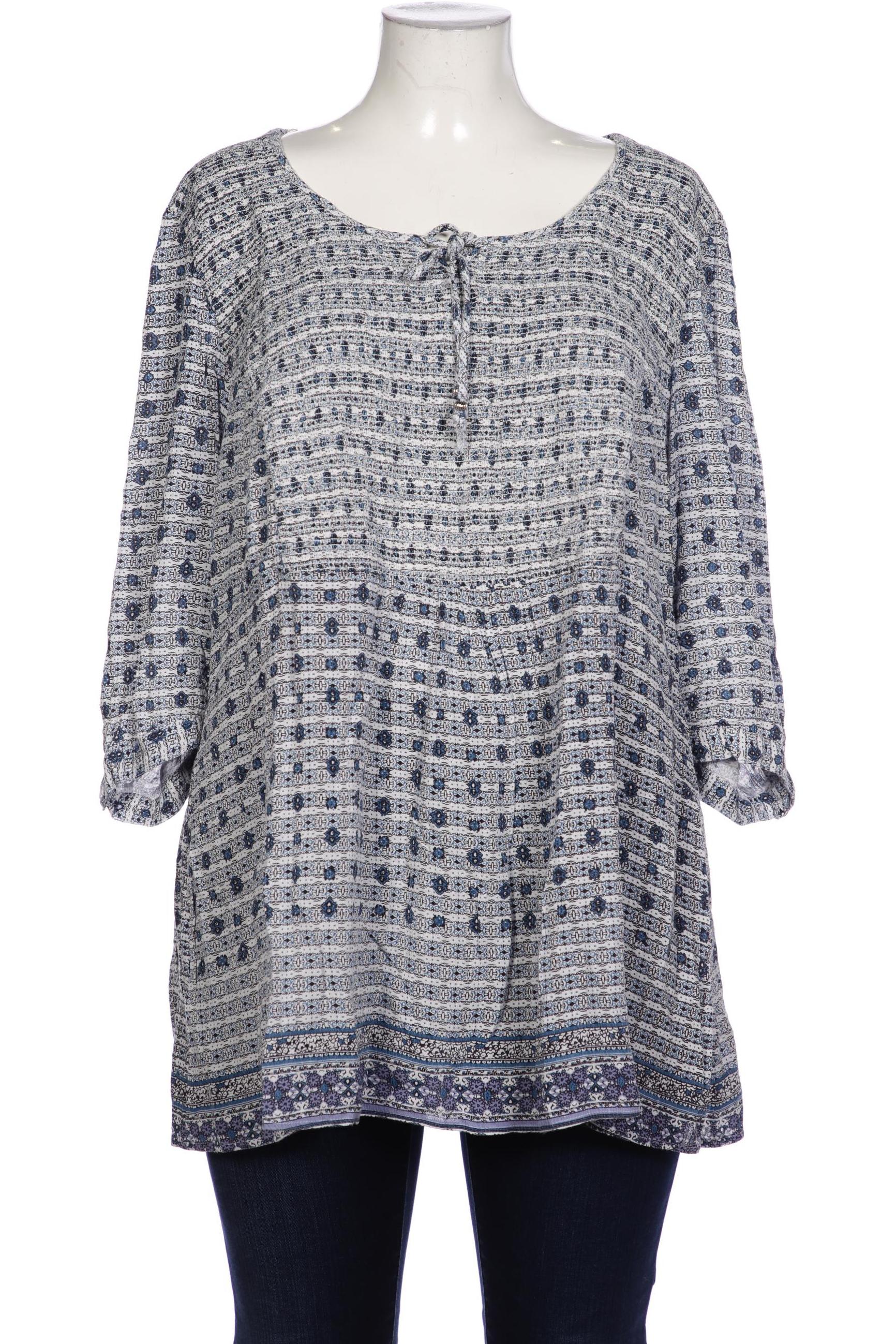 

Ulla Popken Damen Bluse, blau, Gr. 50