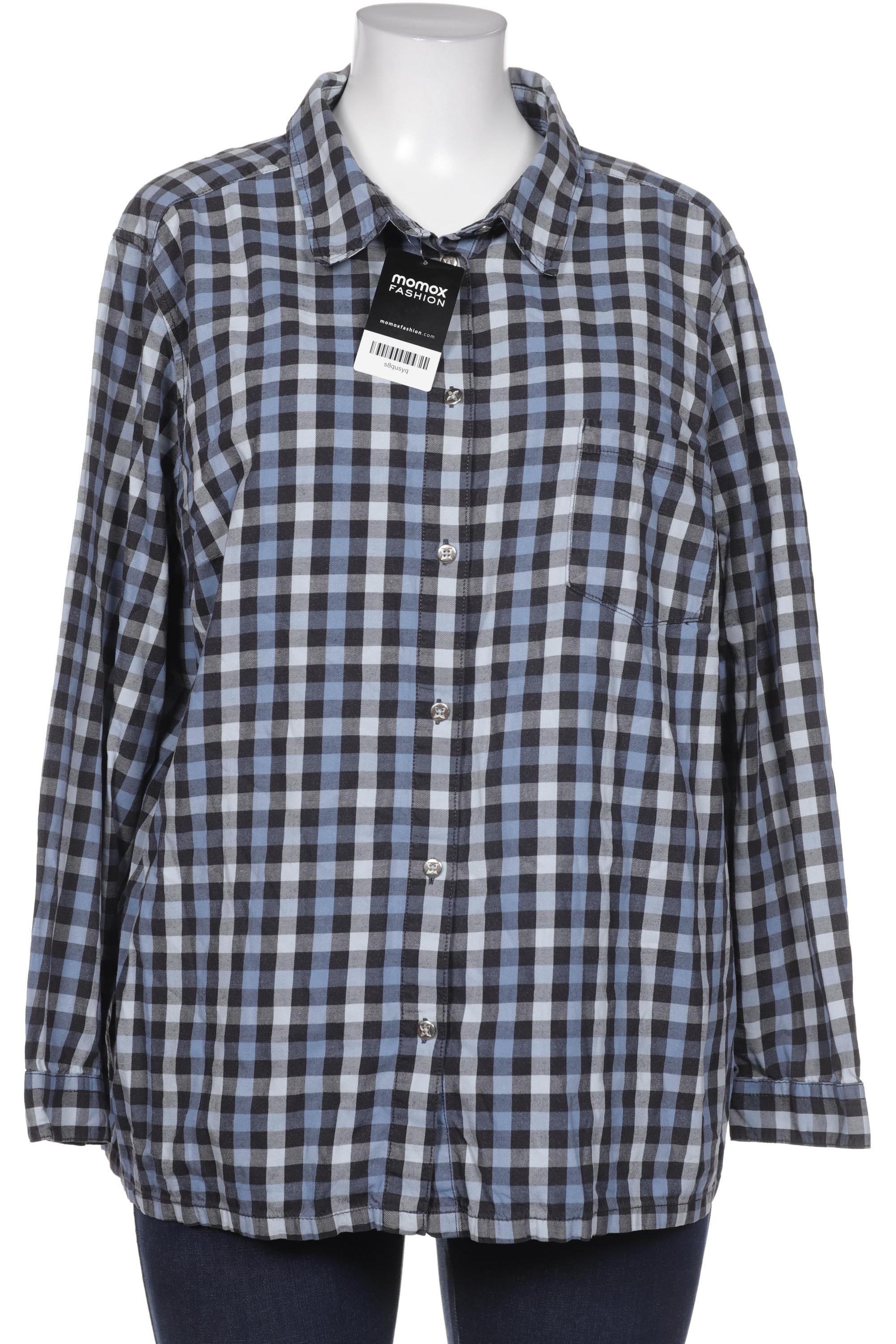 

Ulla Popken Damen Bluse, blau, Gr. 50