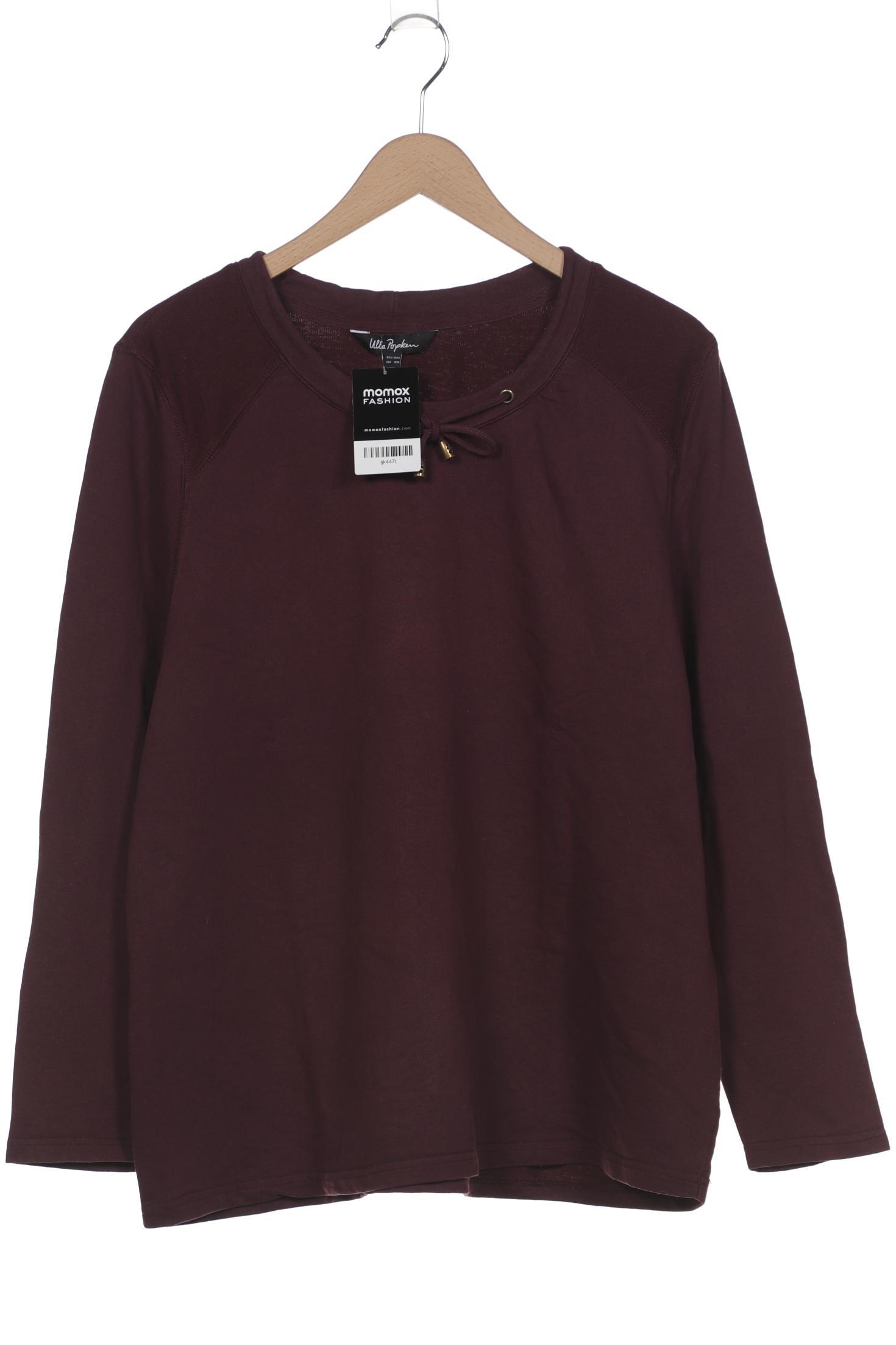 

Ulla Popken Damen Sweatshirt, bordeaux, Gr. 46