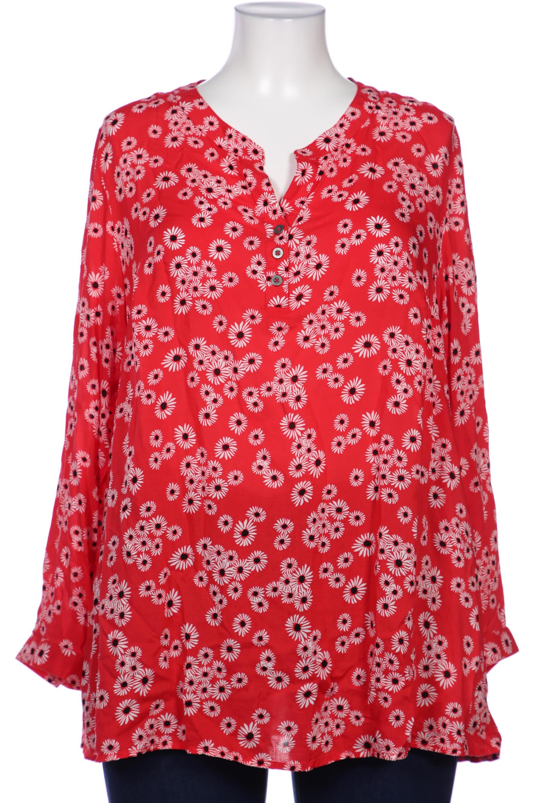 

Ulla Popken Damen Bluse, rot, Gr. 46