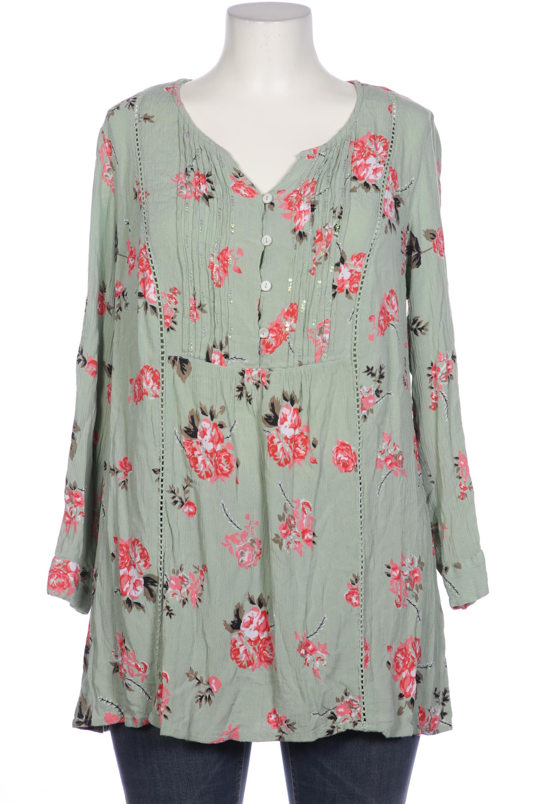 

Ulla Popken Damen Bluse, hellgrün, Gr. 46