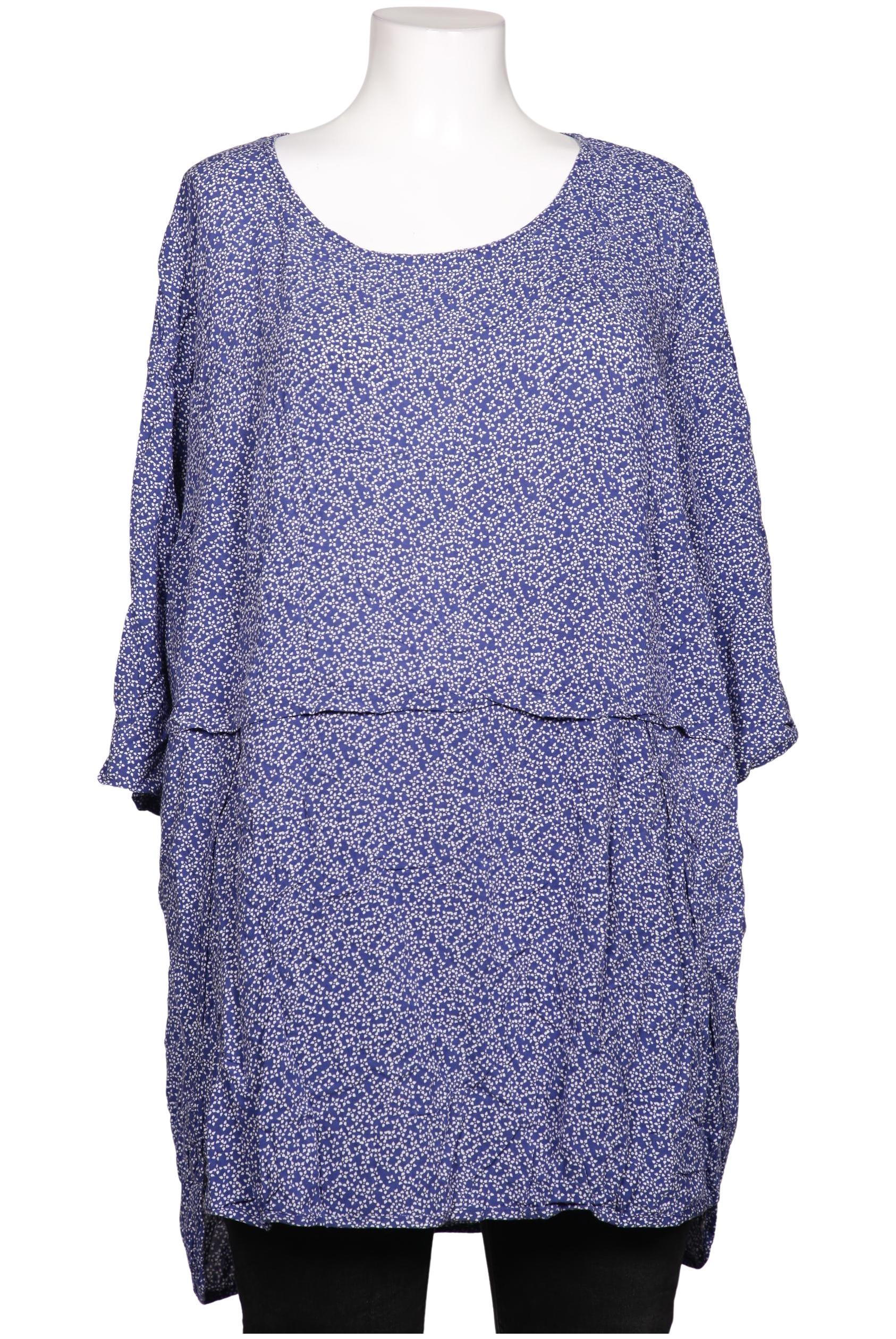 

Ulla Popken Damen Bluse, blau, Gr. 46