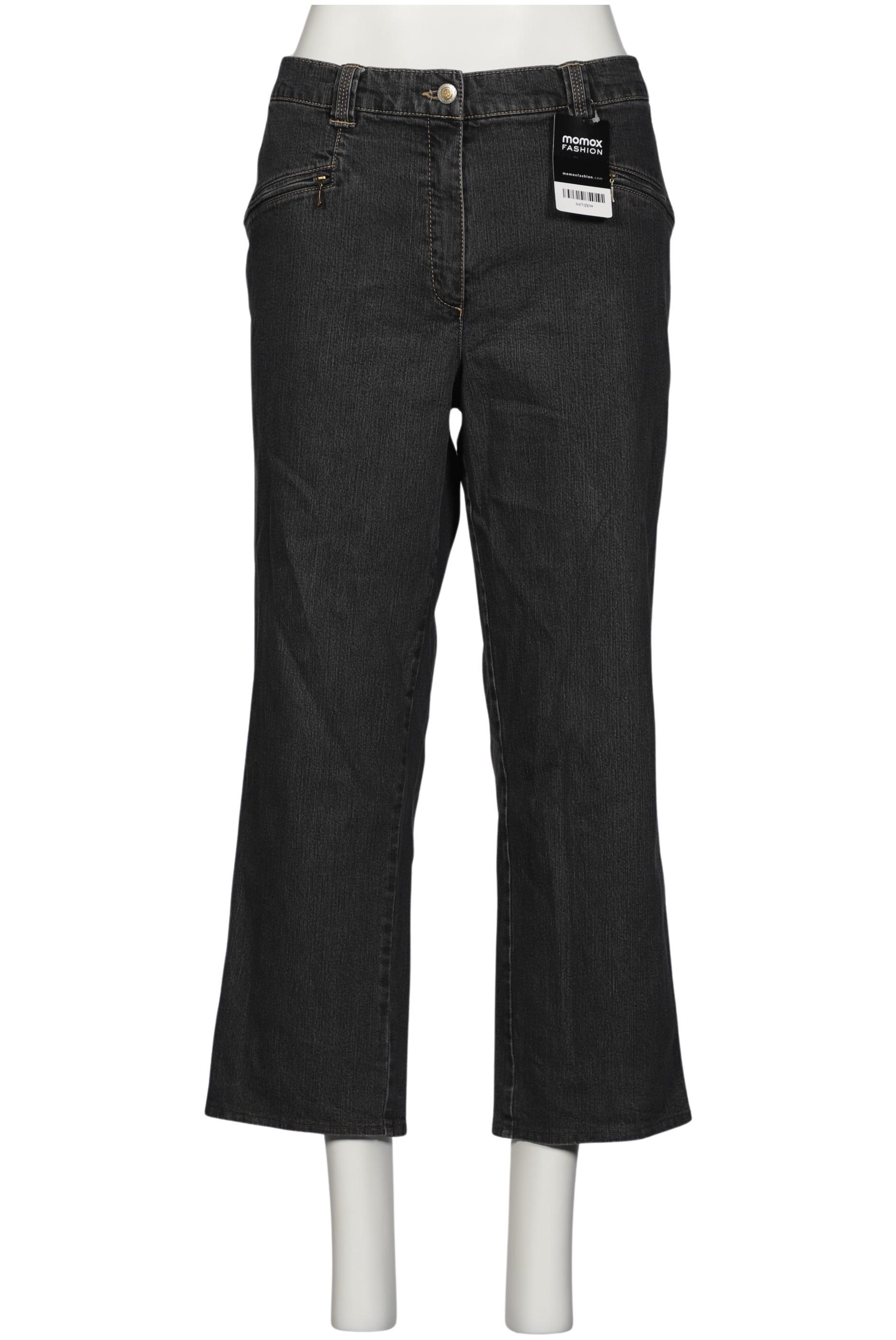 

Ulla Popken Damen Jeans, grau, Gr. 22