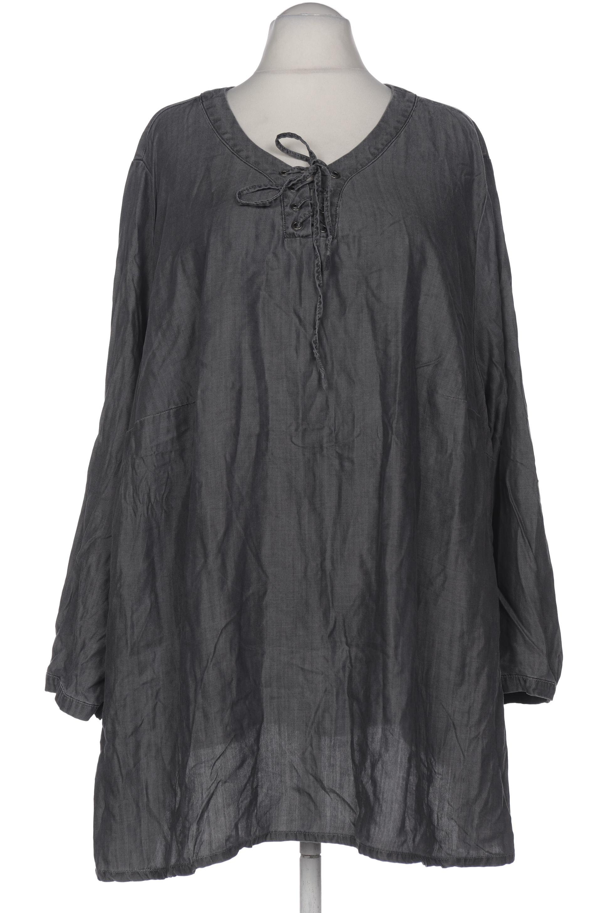 

Ulla Popken Damen Bluse, grau, Gr. 62