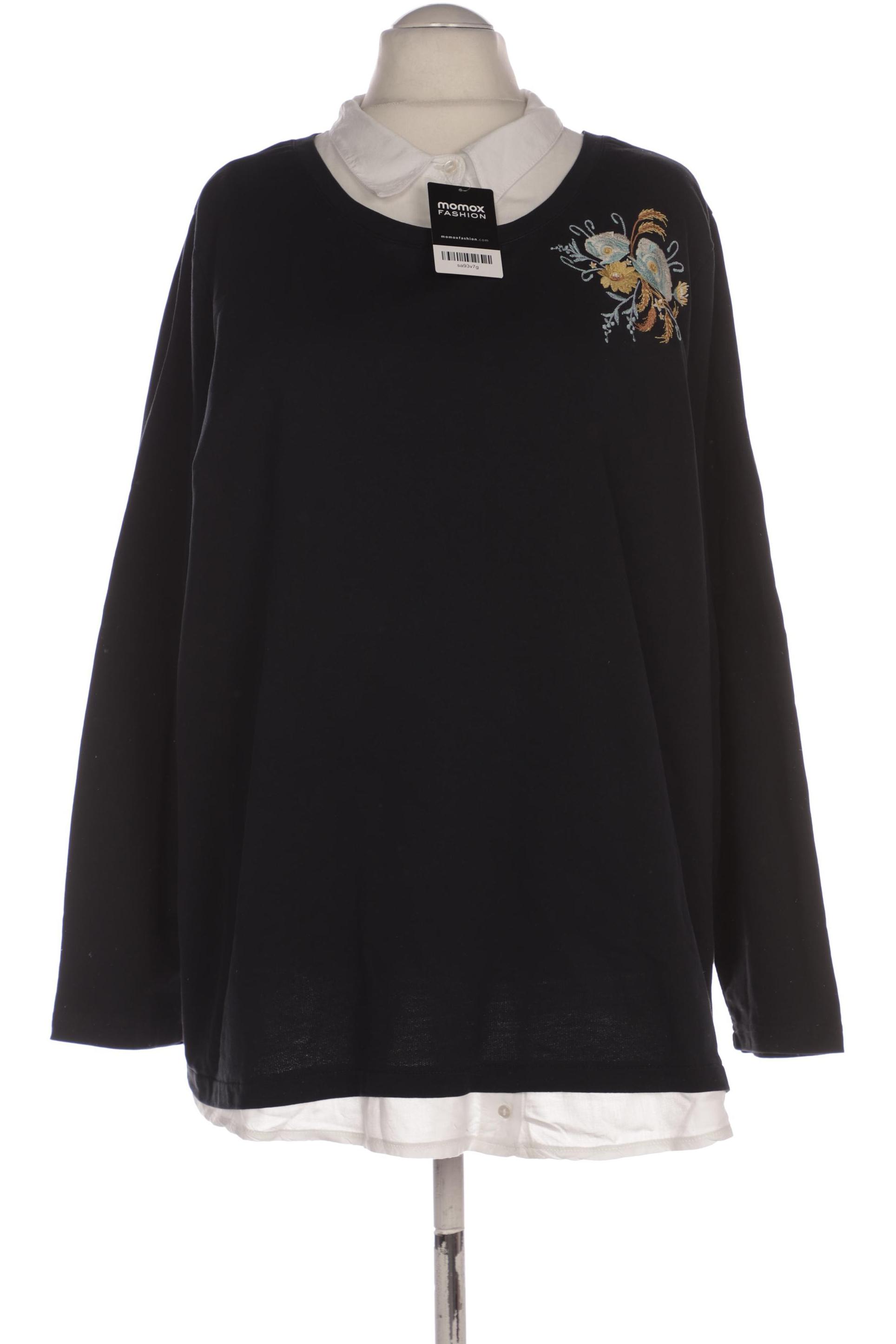 

Ulla Popken Damen Langarmshirt, marineblau