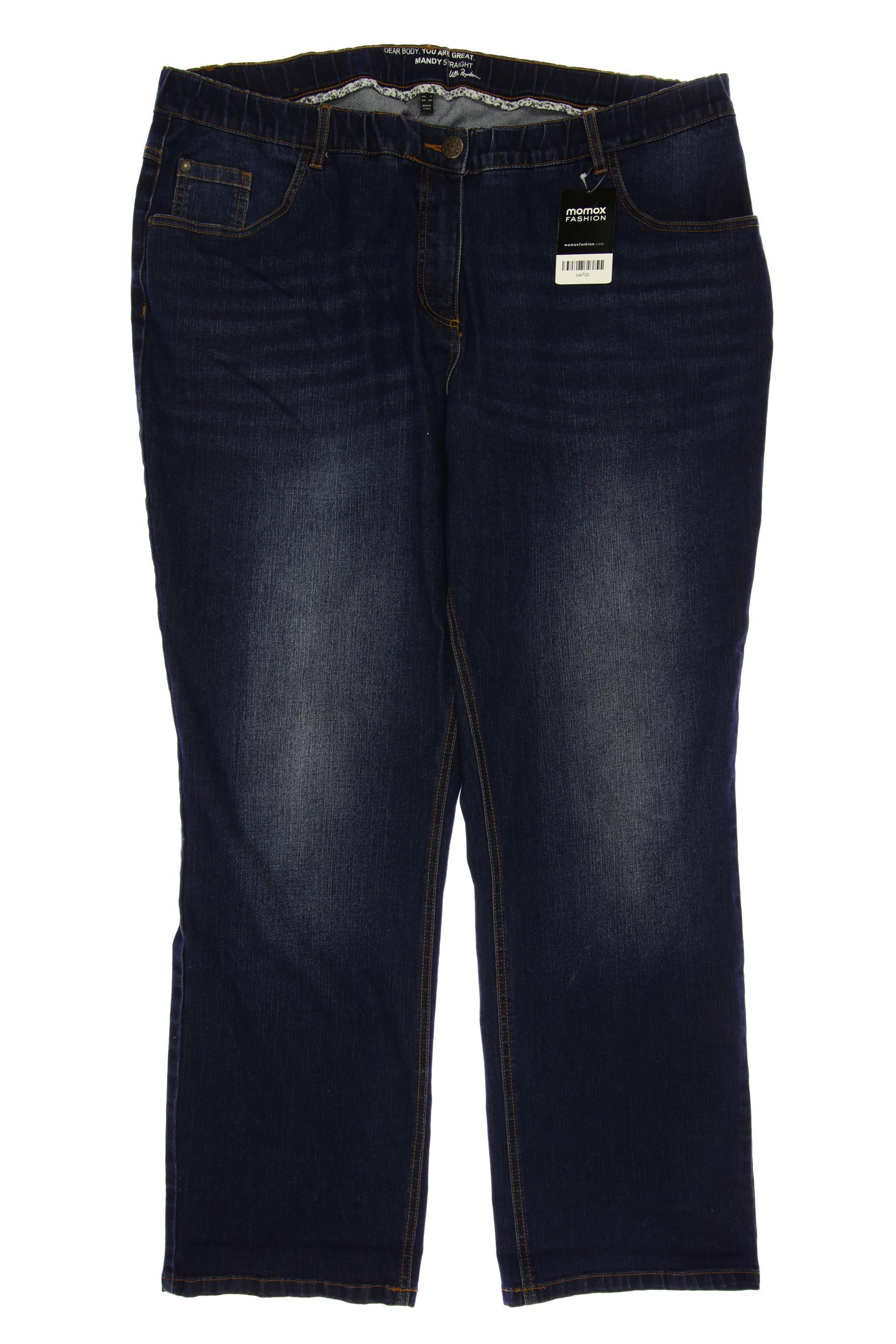 

Ulla Popken Damen Jeans, marineblau, Gr. 25