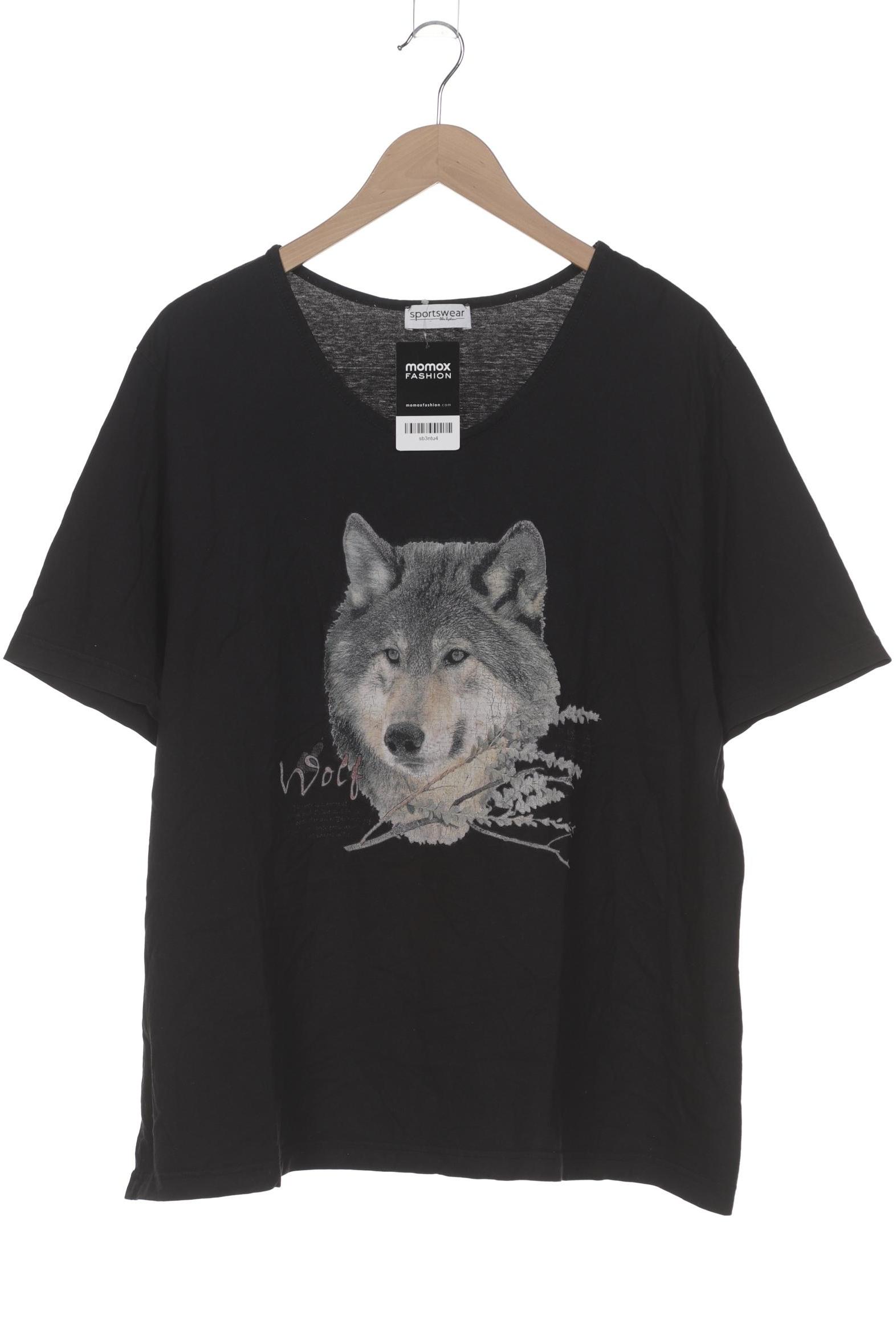 

Ulla Popken Damen T-Shirt, schwarz, Gr. 50