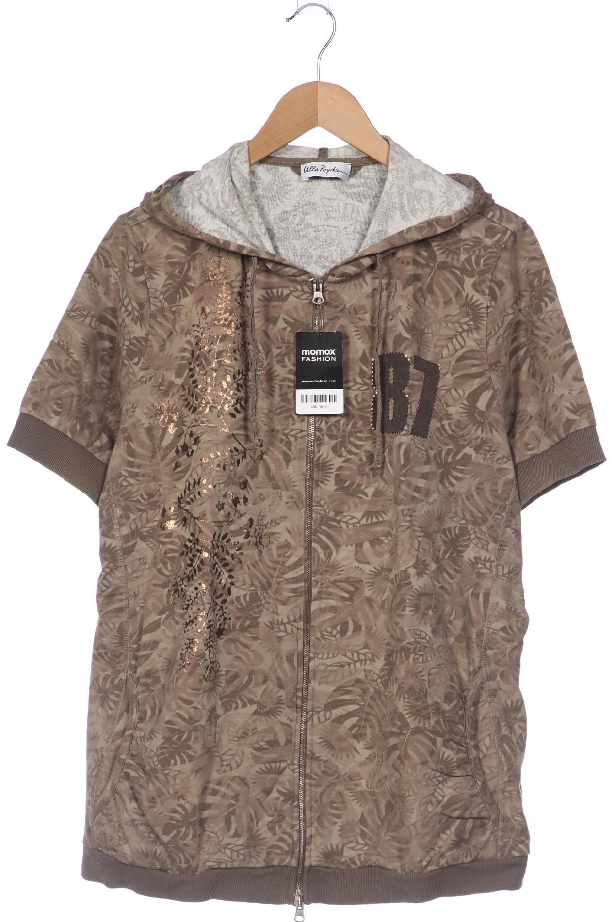 

Ulla Popken Damen Kapuzenpullover, beige, Gr. 46