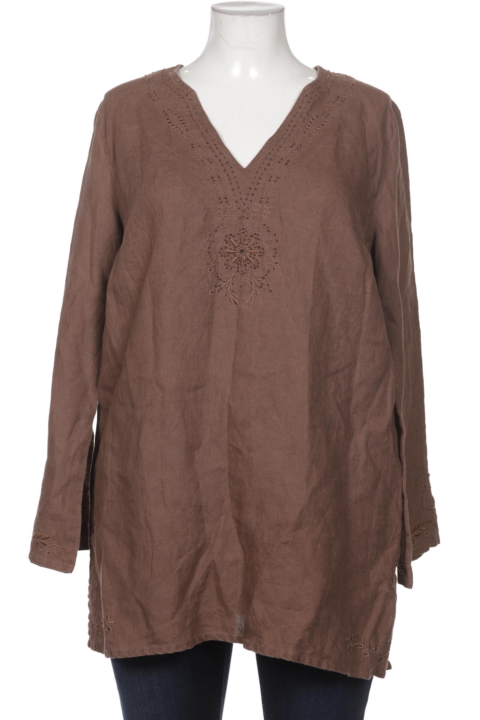 

Ulla Popken Damen Bluse, braun, Gr. 42