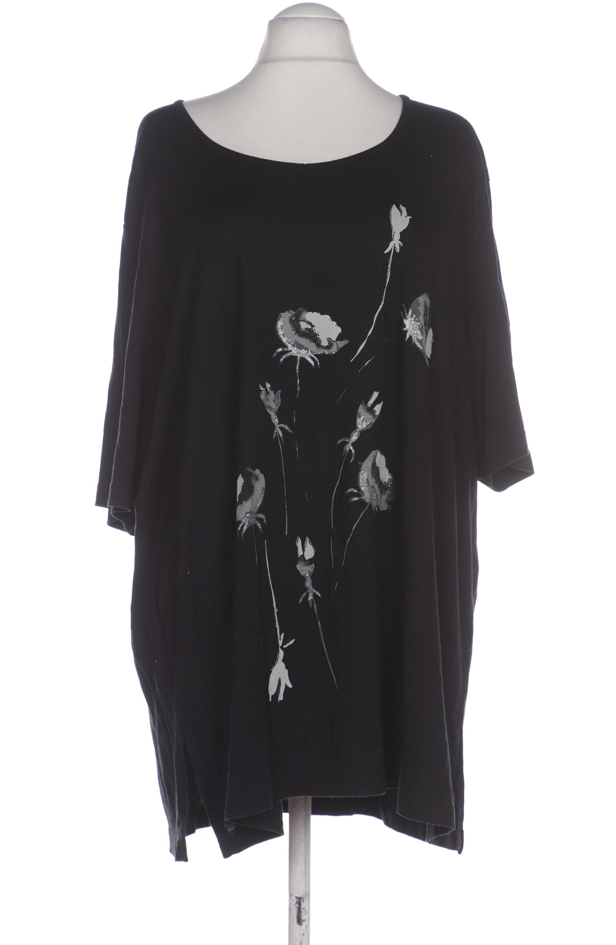 

Ulla Popken Damen T-Shirt, schwarz, Gr. 54
