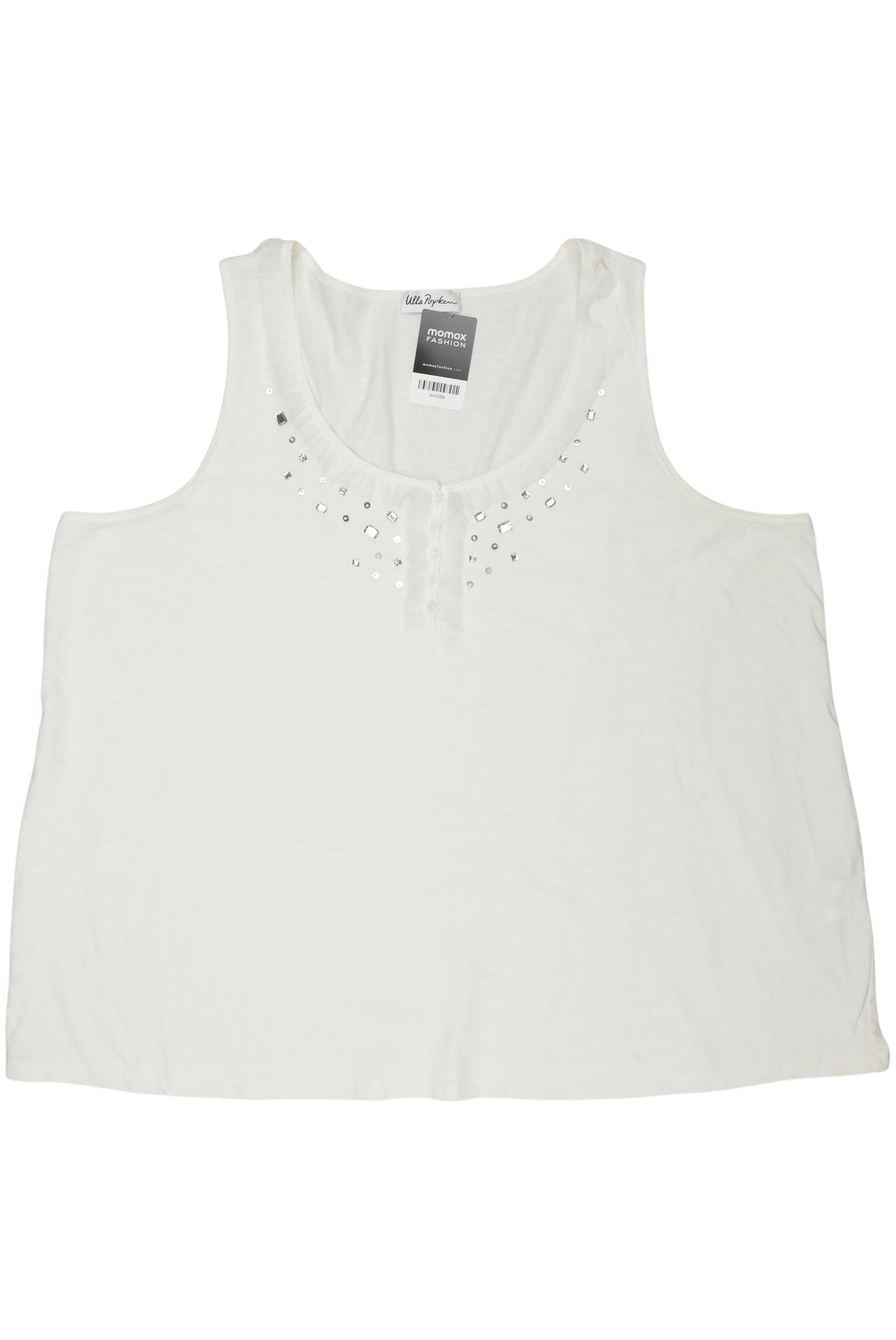 

Ulla Popken Damen Top, cremeweiß, Gr. 58