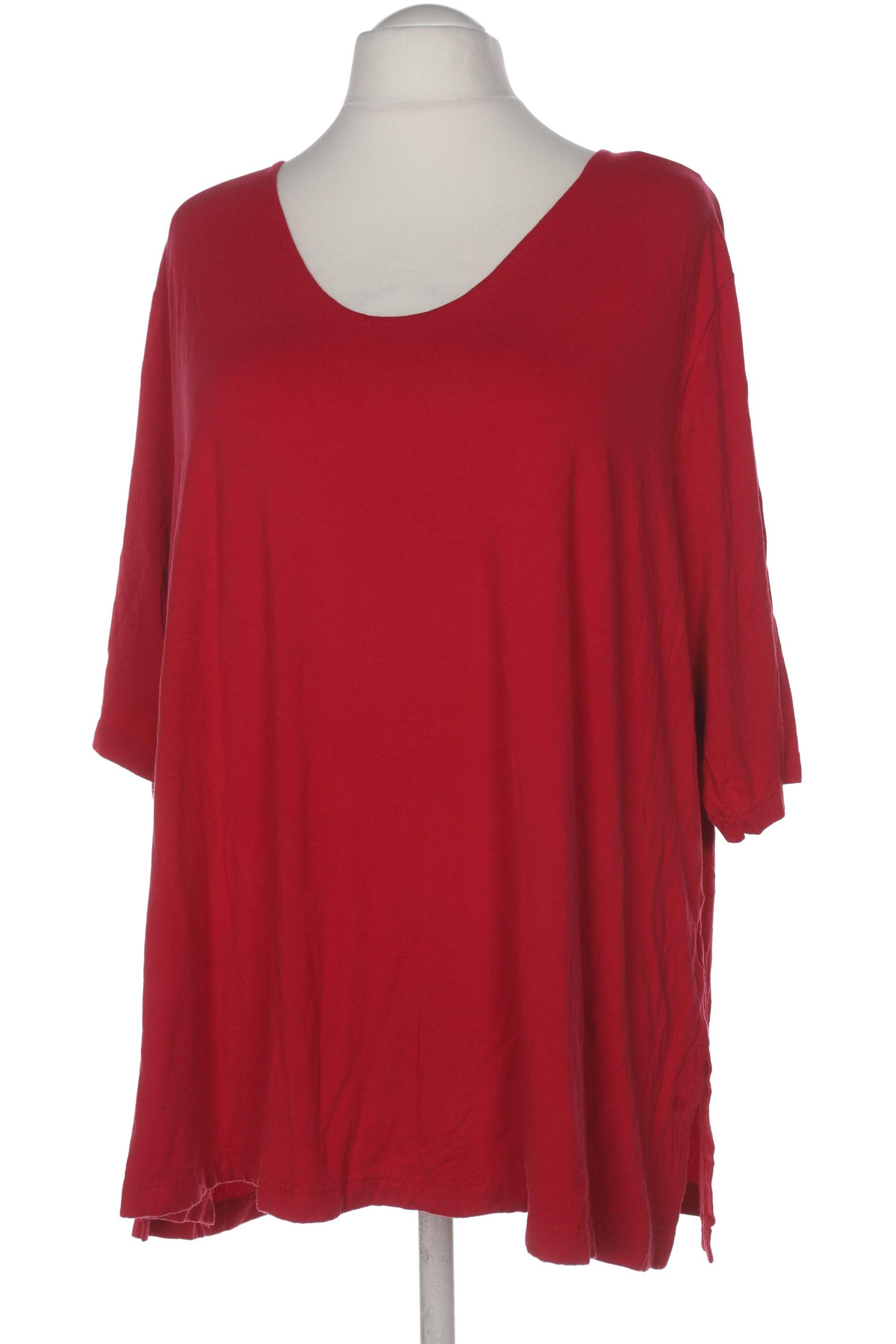 

Ulla Popken Damen T-Shirt, rot, Gr. 58