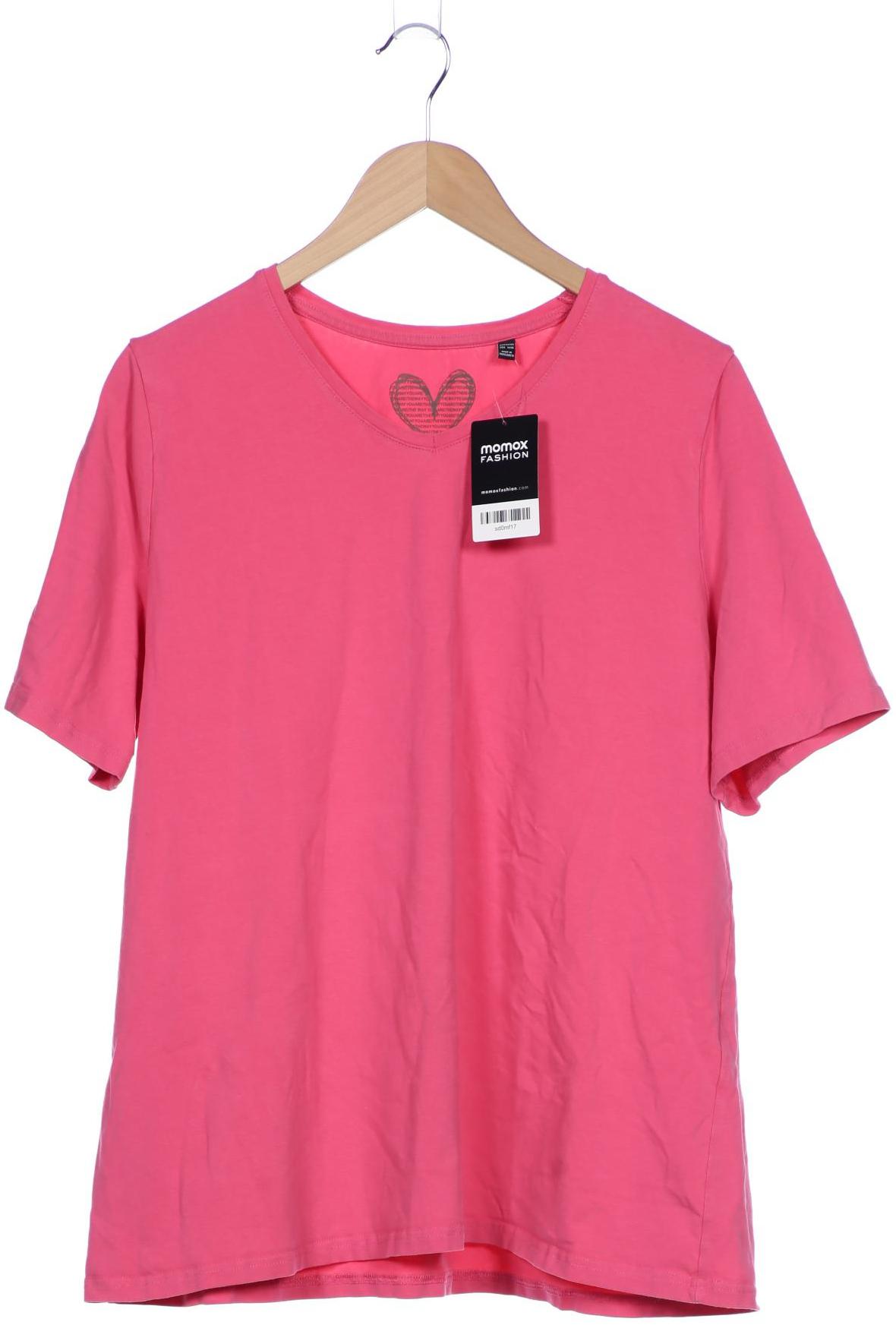 

Ulla Popken Damen T-Shirt, pink, Gr. 46