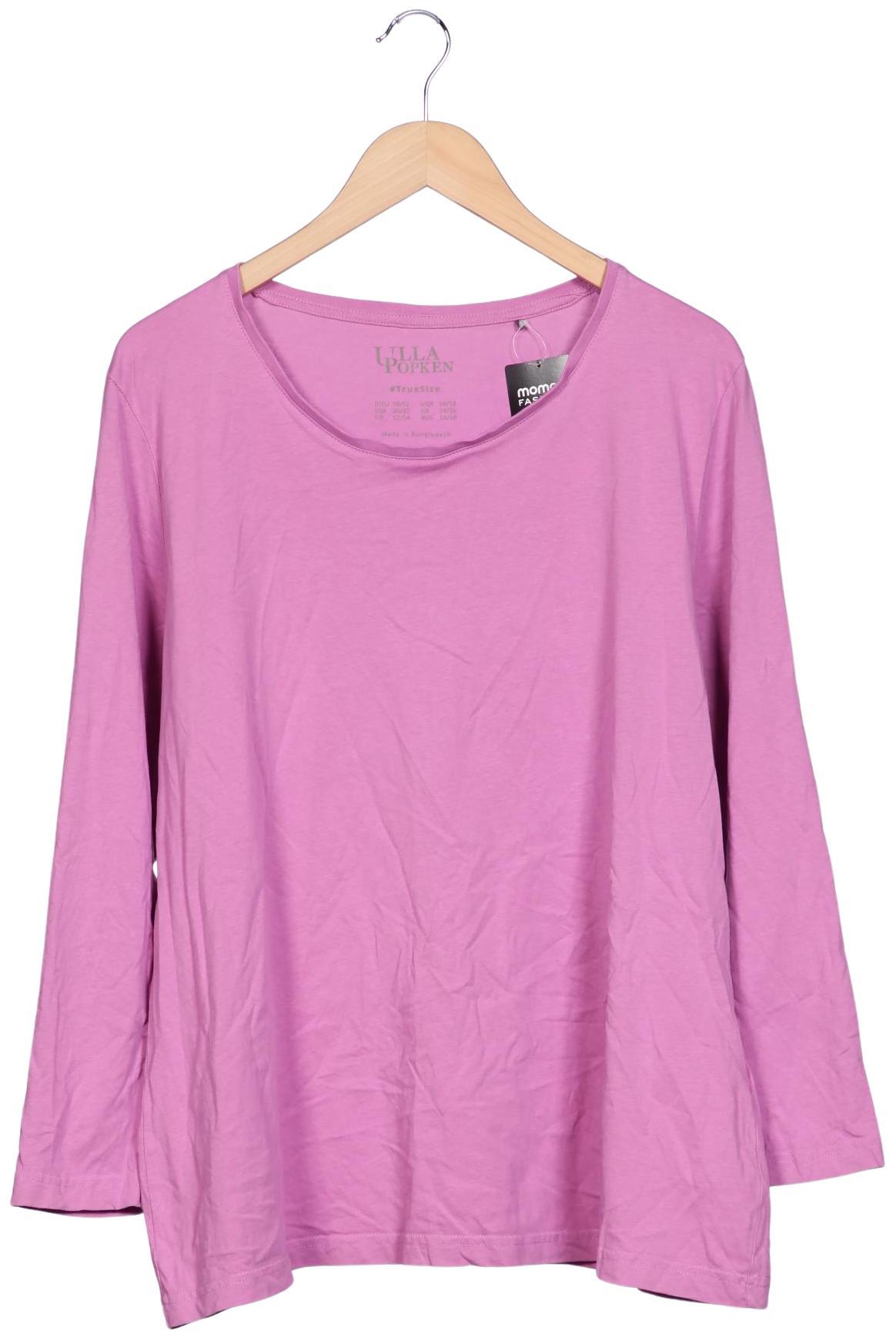 

Ulla Popken Damen Langarmshirt, pink, Gr. 50