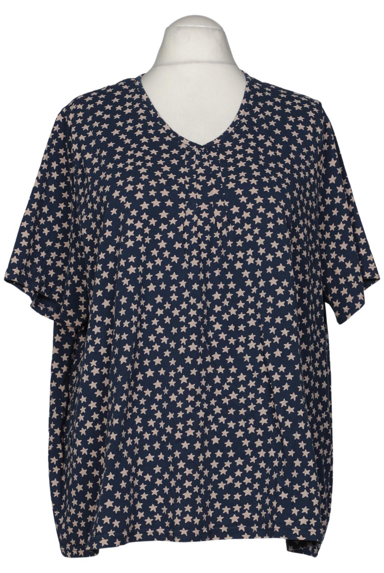 

Ulla Popken Damen T-Shirt, marineblau, Gr. 54