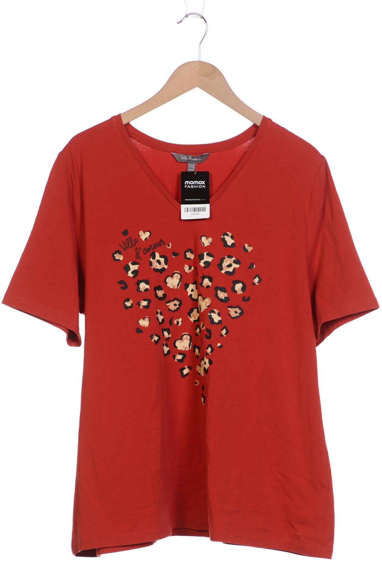 

Ulla Popken Damen T-Shirt, rot, Gr. 50