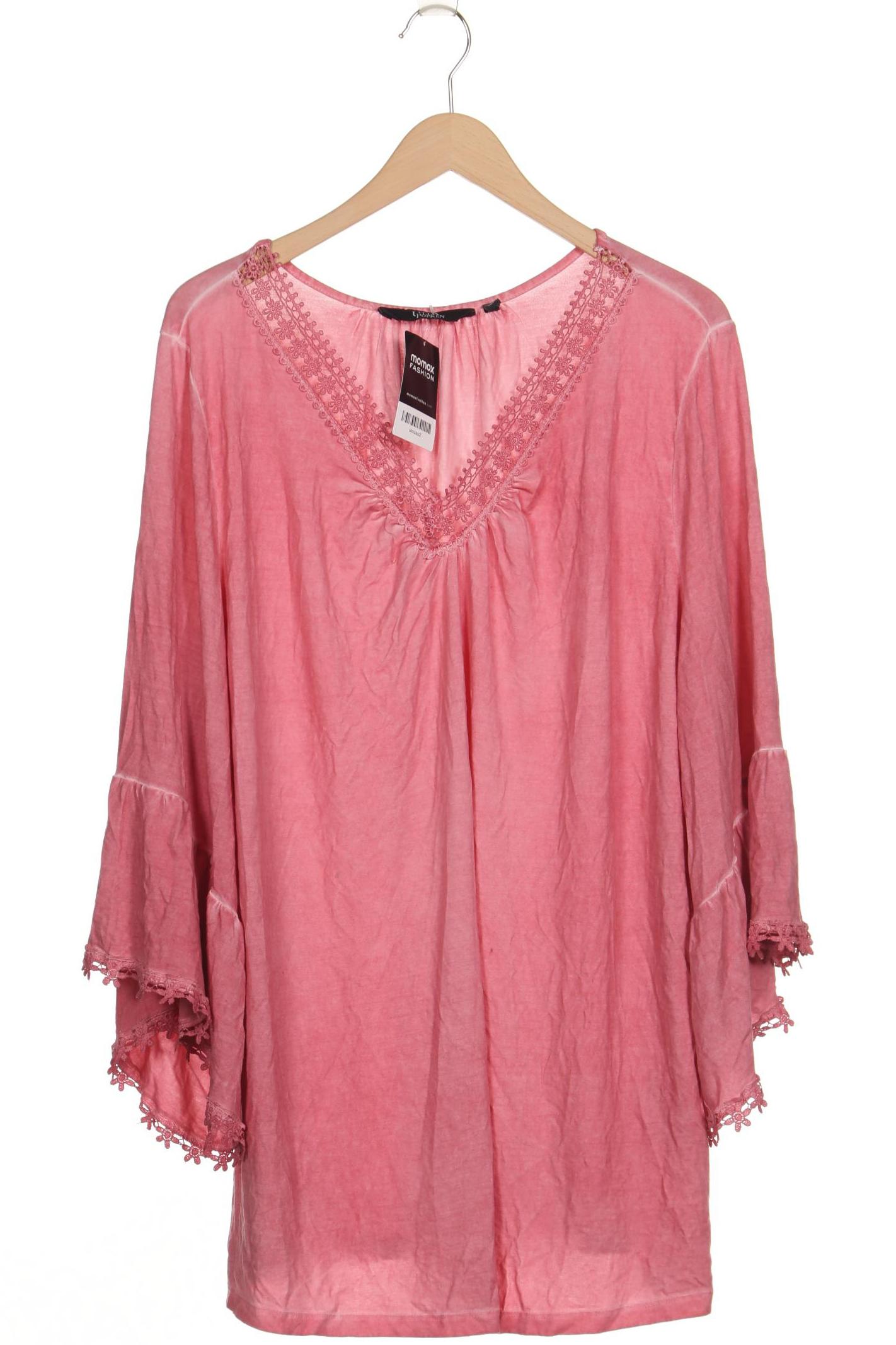 

Ulla Popken Damen Langarmshirt, pink, Gr. 50